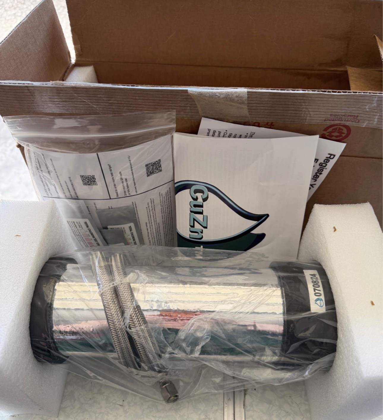 Under Sink Water Filter for Sink Faucet, 5 Year Filter Life, NSF/ANSI 42 & 372 C