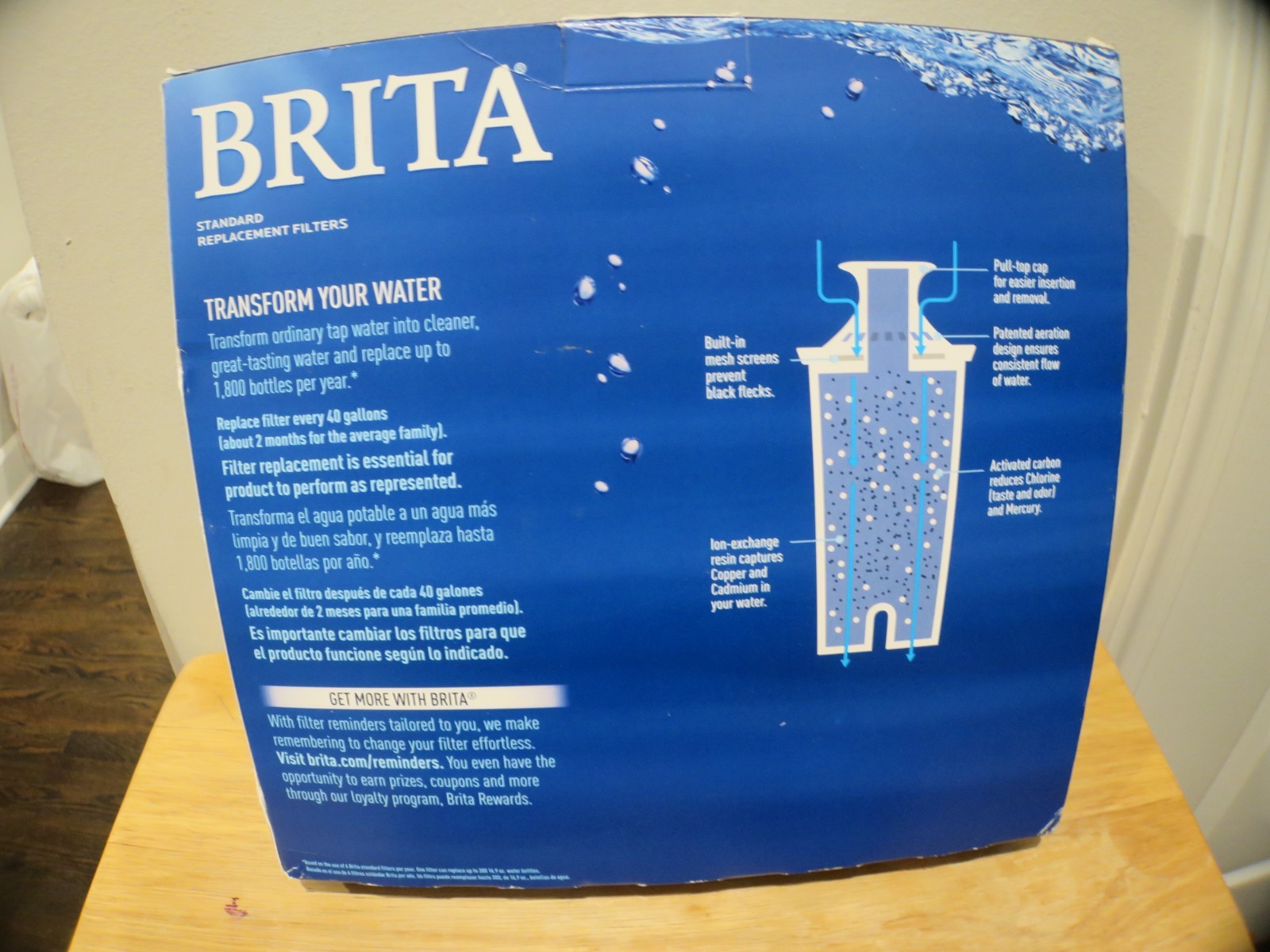 Brita Replacement Pitcher Filters – 10 Pack 987554 Genuine OEM Standard NEW