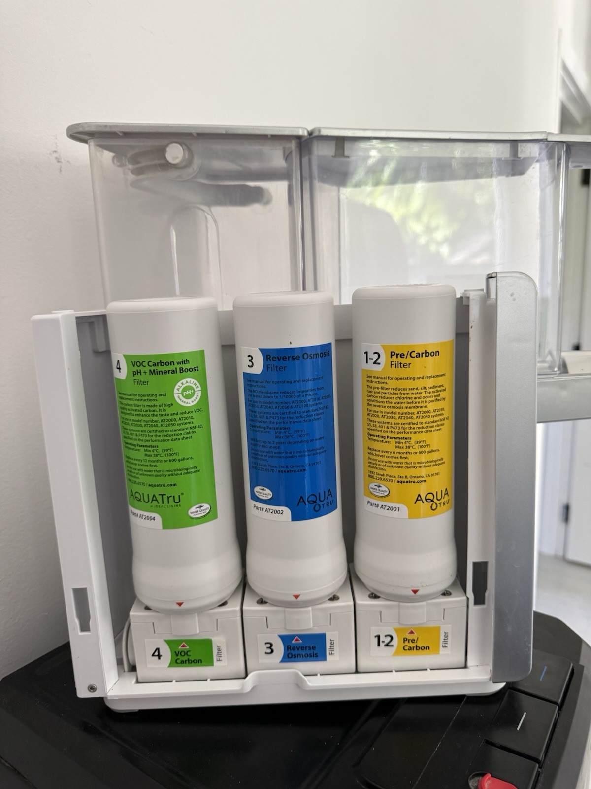 AquaTru Classic Alkaline Countertop Water Filter System