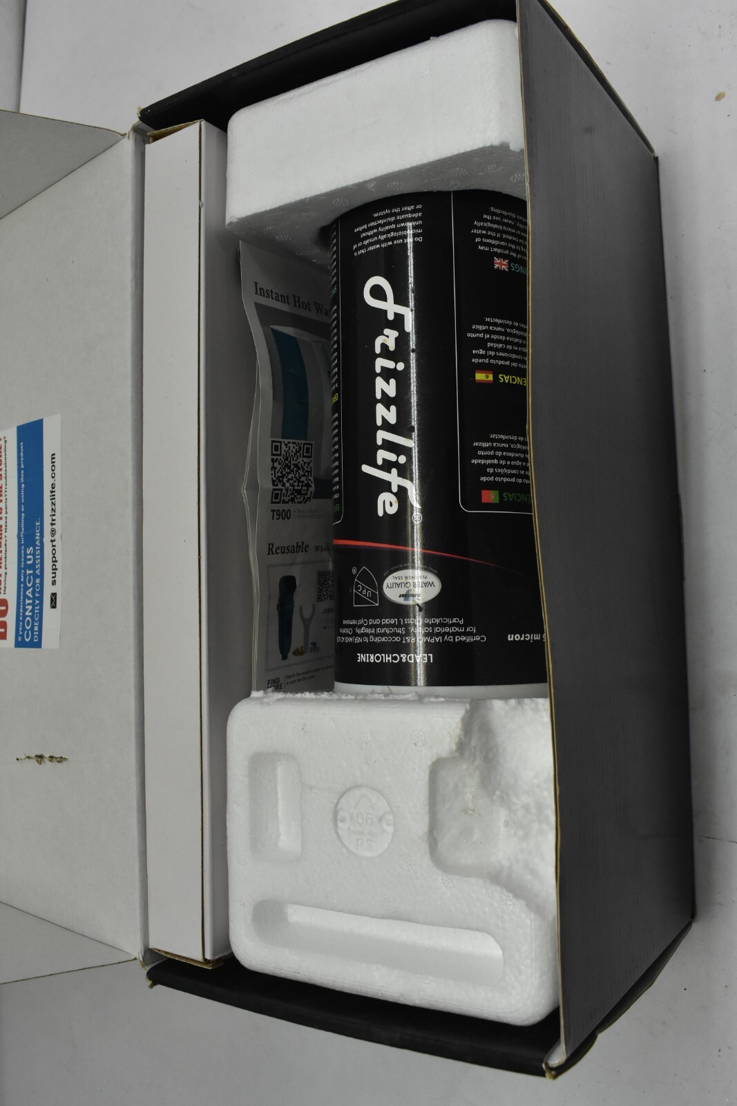 Frizzlife MK99 Under Sink Water Filtration System Replacement FILTER ONLY