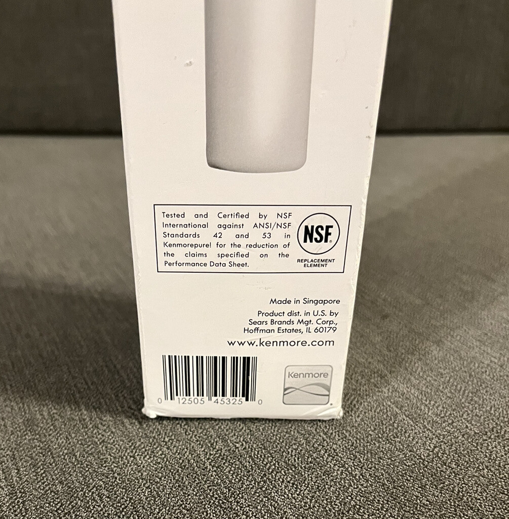 Kenmore 46-9999 Replacement Refrigerator Water Filter – White – 1 Pack