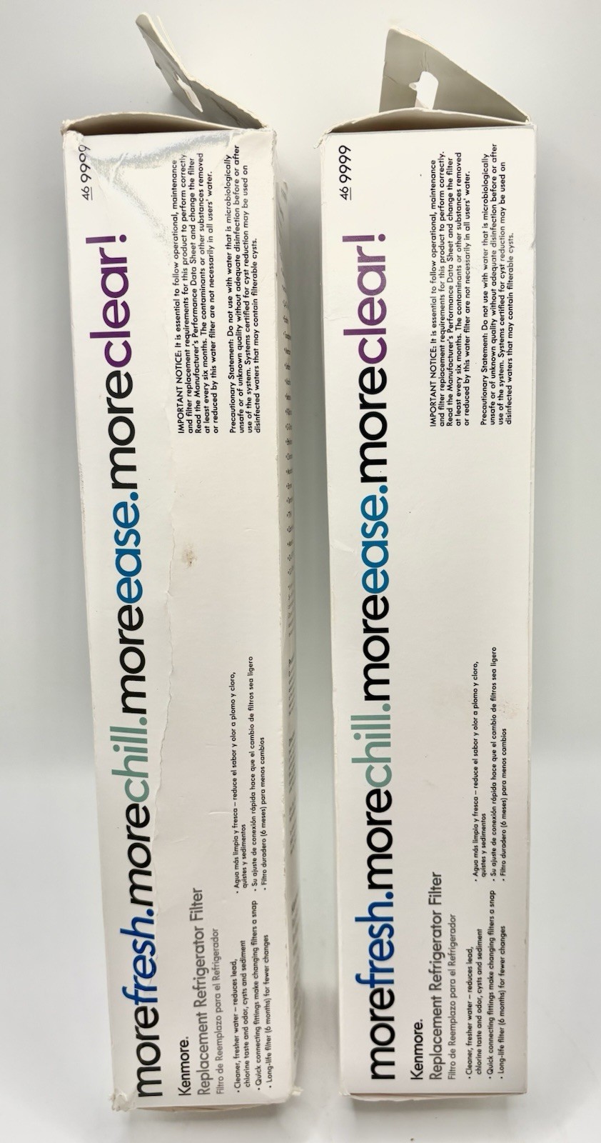 2 Pack KenmoreClear 46-9999 Replacement Refrigerator Water Filter~ FREE SHIPPING