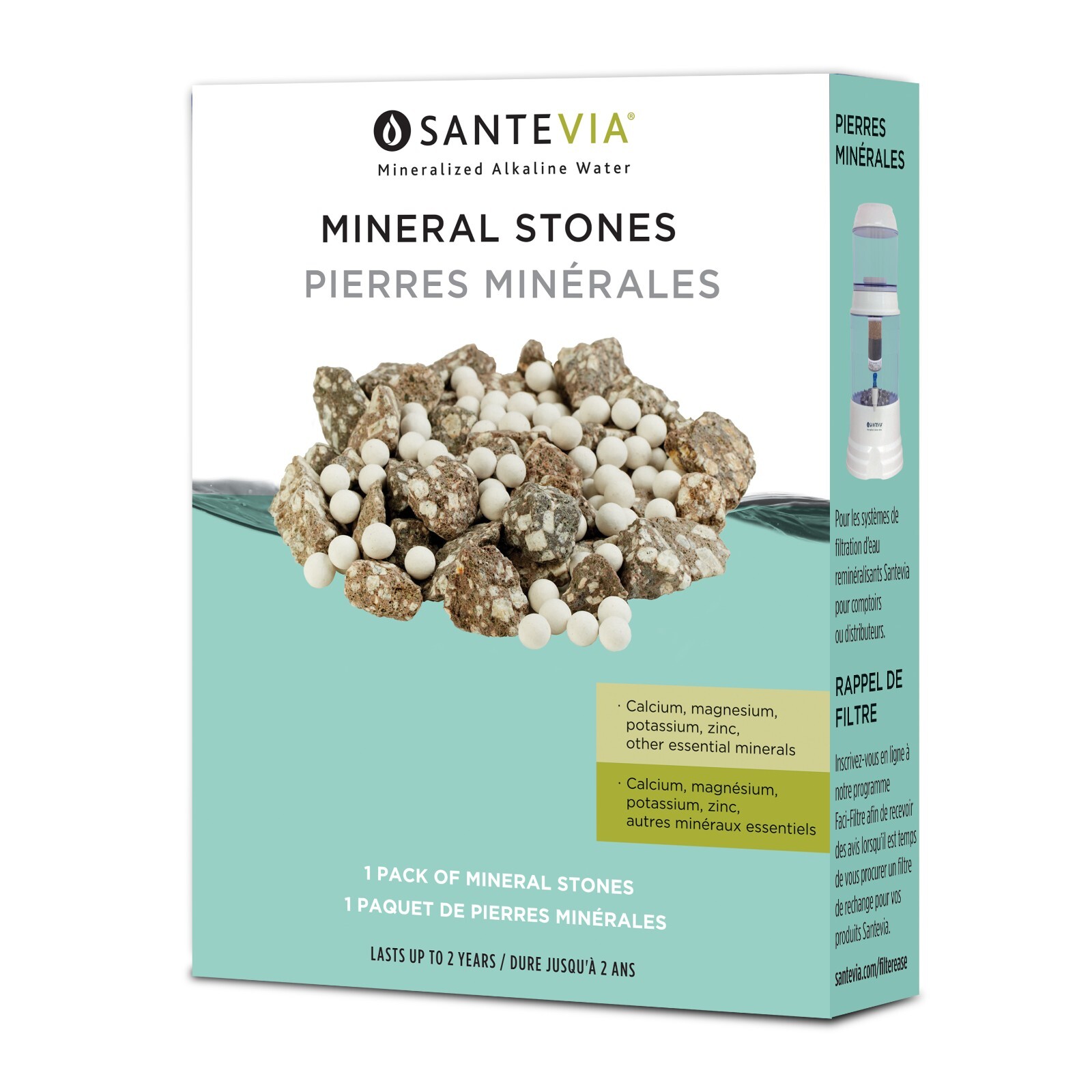 Santevia Mineral Stones For Gravity Water System – Refill Replacement