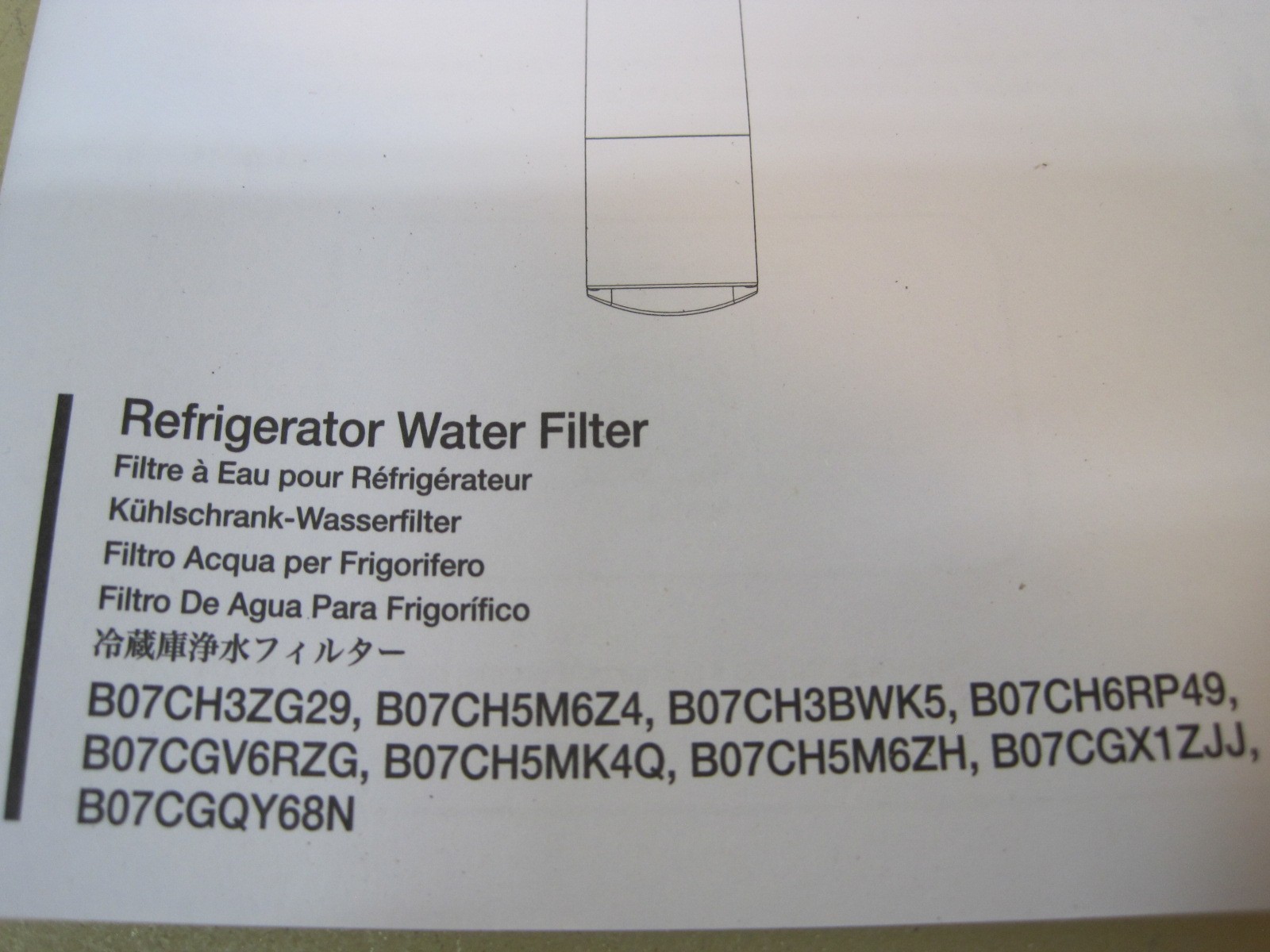 (6 pack) DA29-00020B Refrigerator Water Filter, Replacement for Samsung HAF-CIN