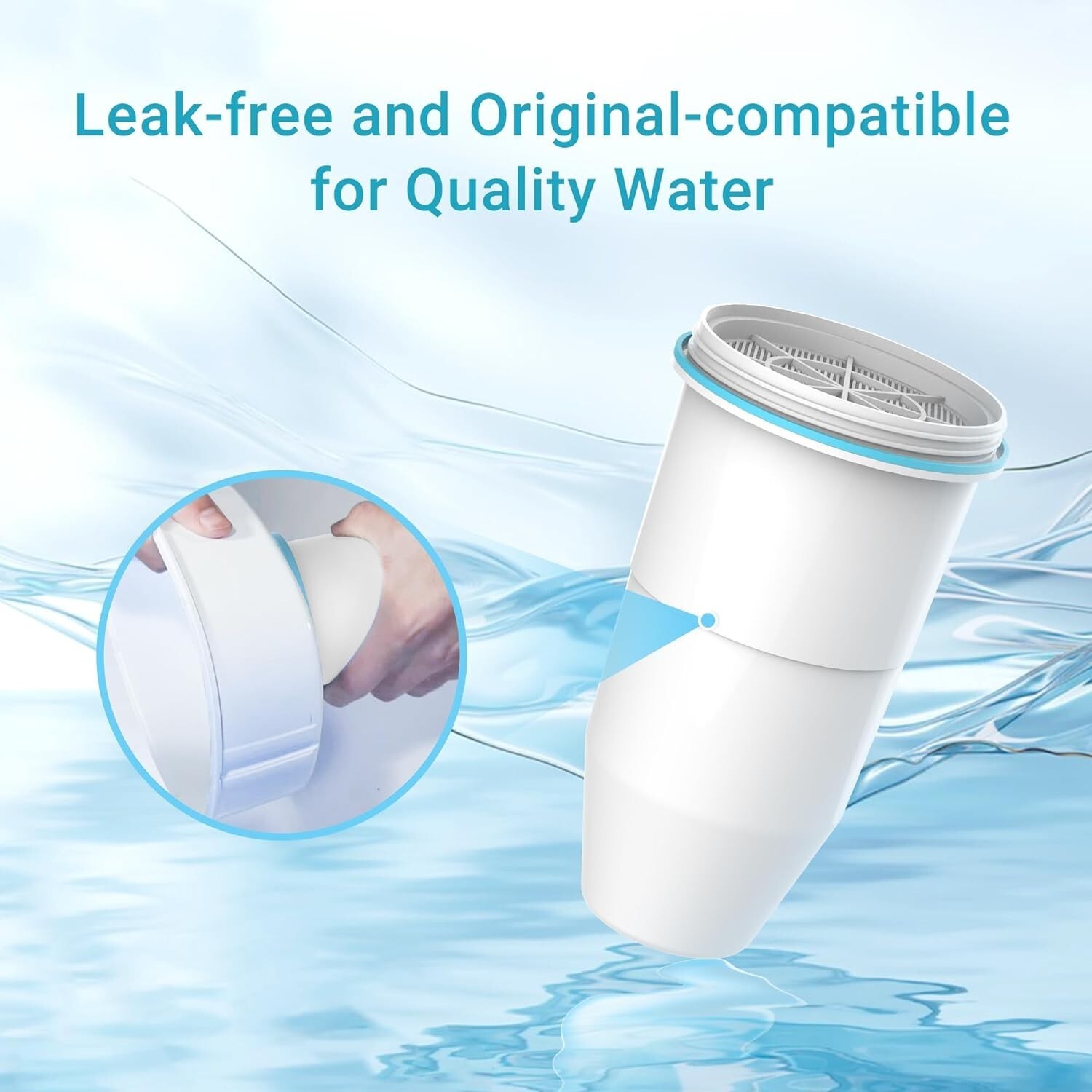 AQUA CREST NSF/ANSI 42,53&372 Certified Multiple-Stage Replacement Water Filters