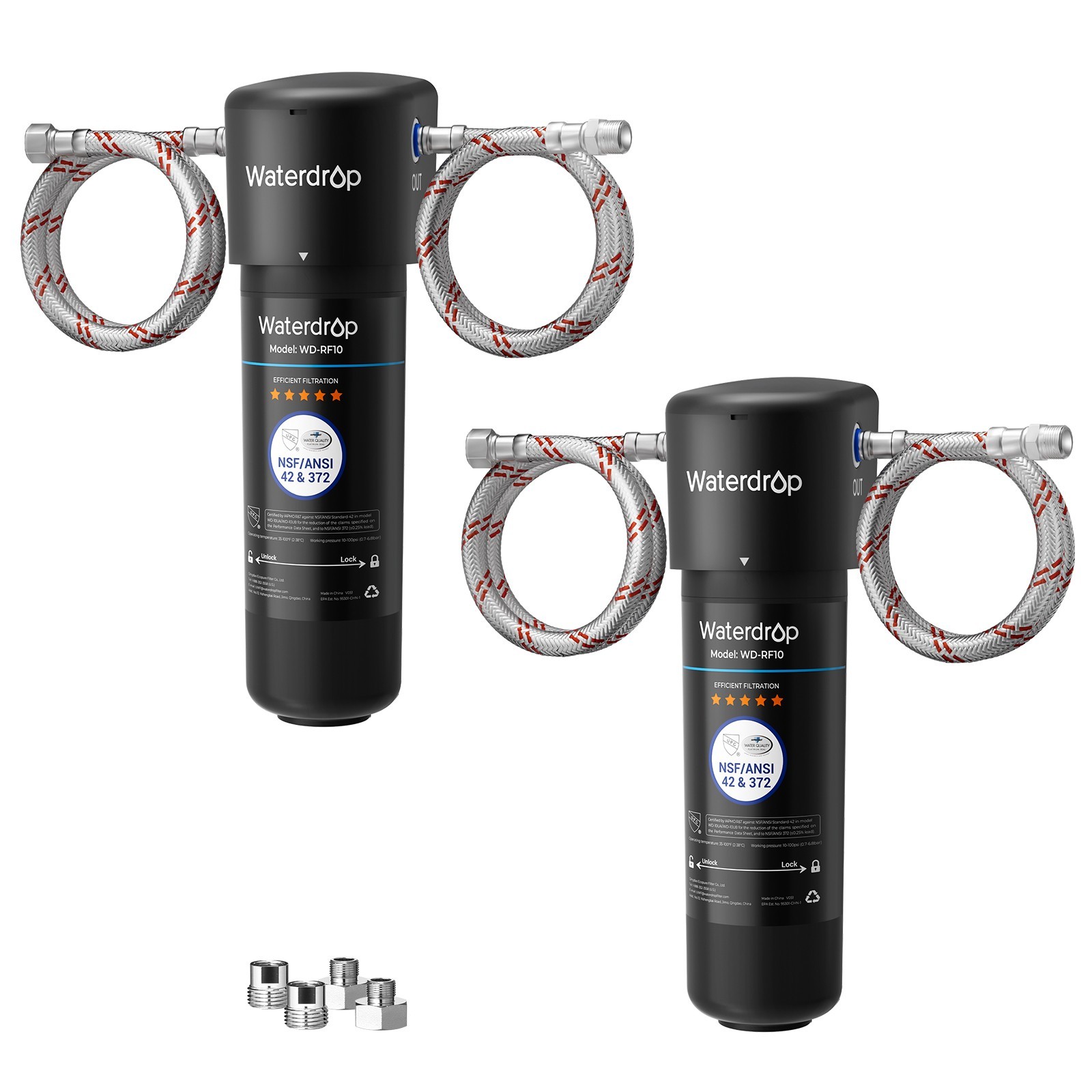 Waterdrop 10UA Under Sink Water Filter System,8K Gallons (2)
