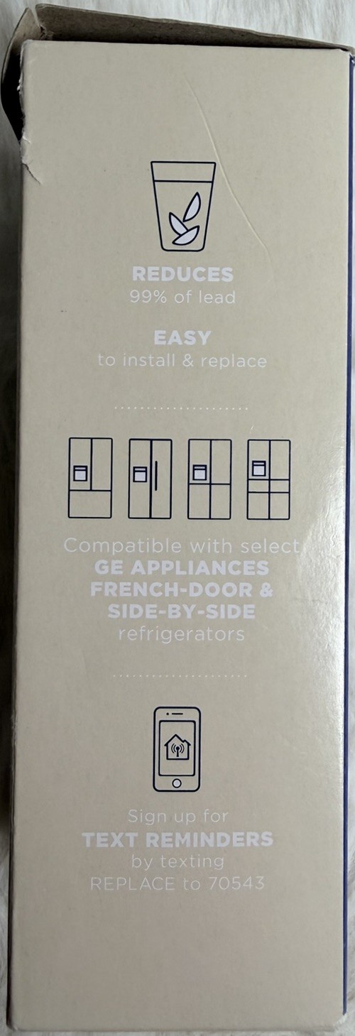 GE XWFE Refrigerator Water Filter No Chip New Open Box
