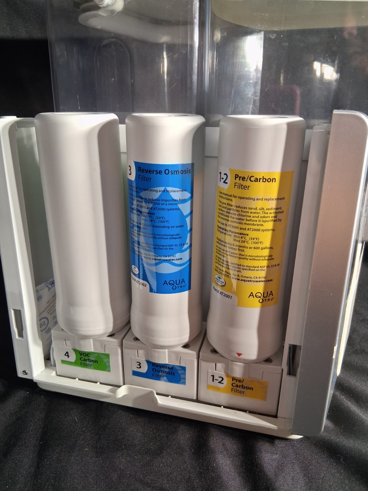 AquaTru AT2010 Countertop Water Filter Purification Reverse Osmosis