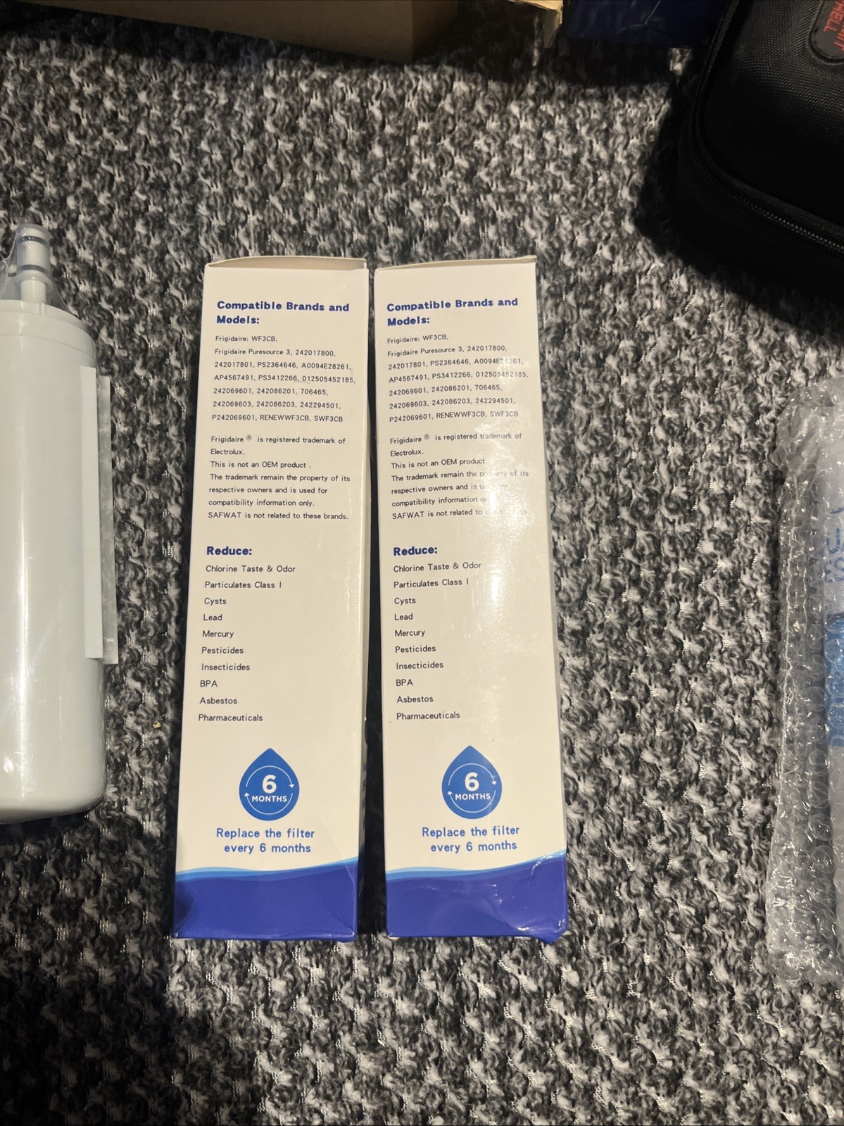 3 Refrigerator Water Filter for Frigidaire Kenmore WF3CB All 3 New