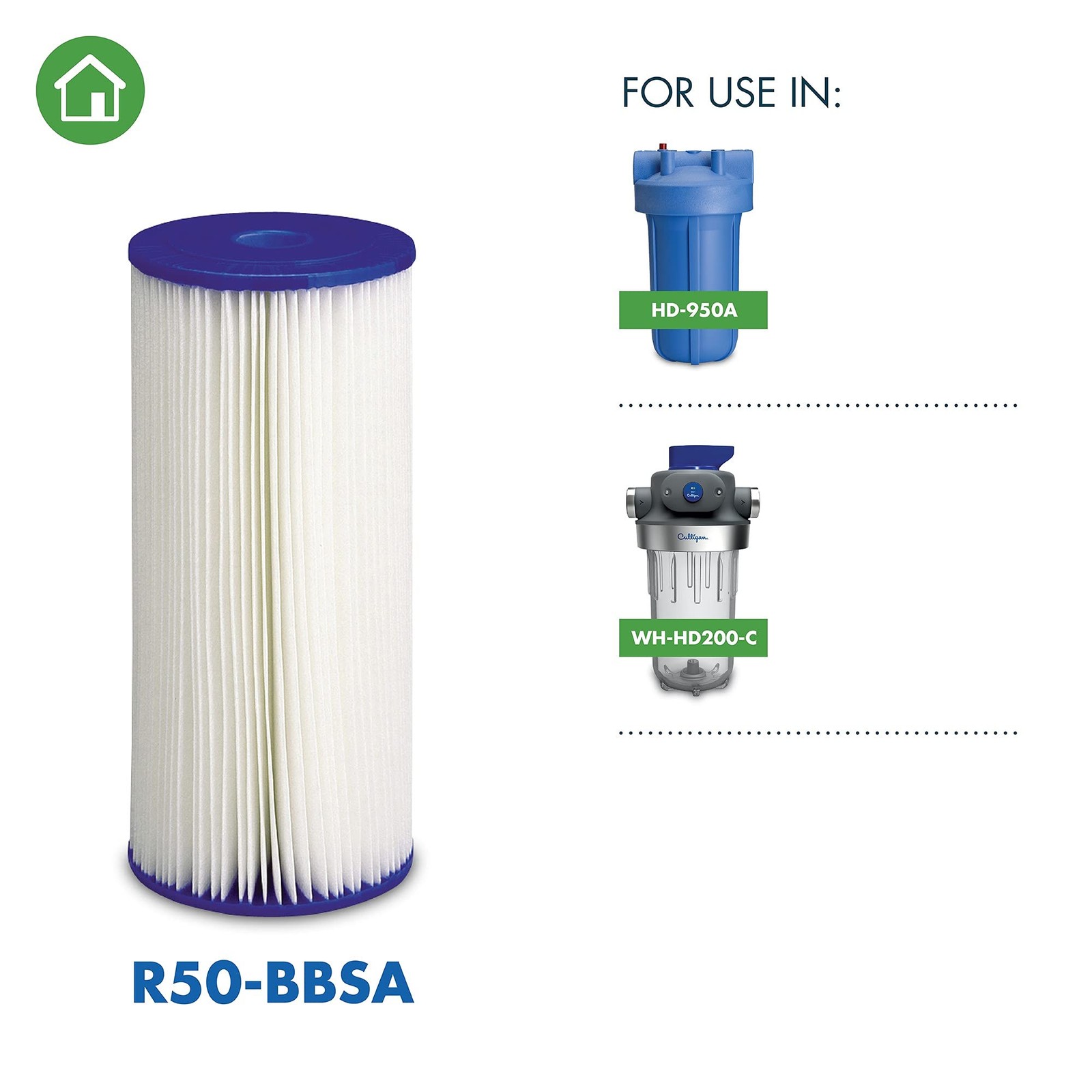 Culligan Whole House Replacement Filter For Culligan HD-950A R-50BBSA