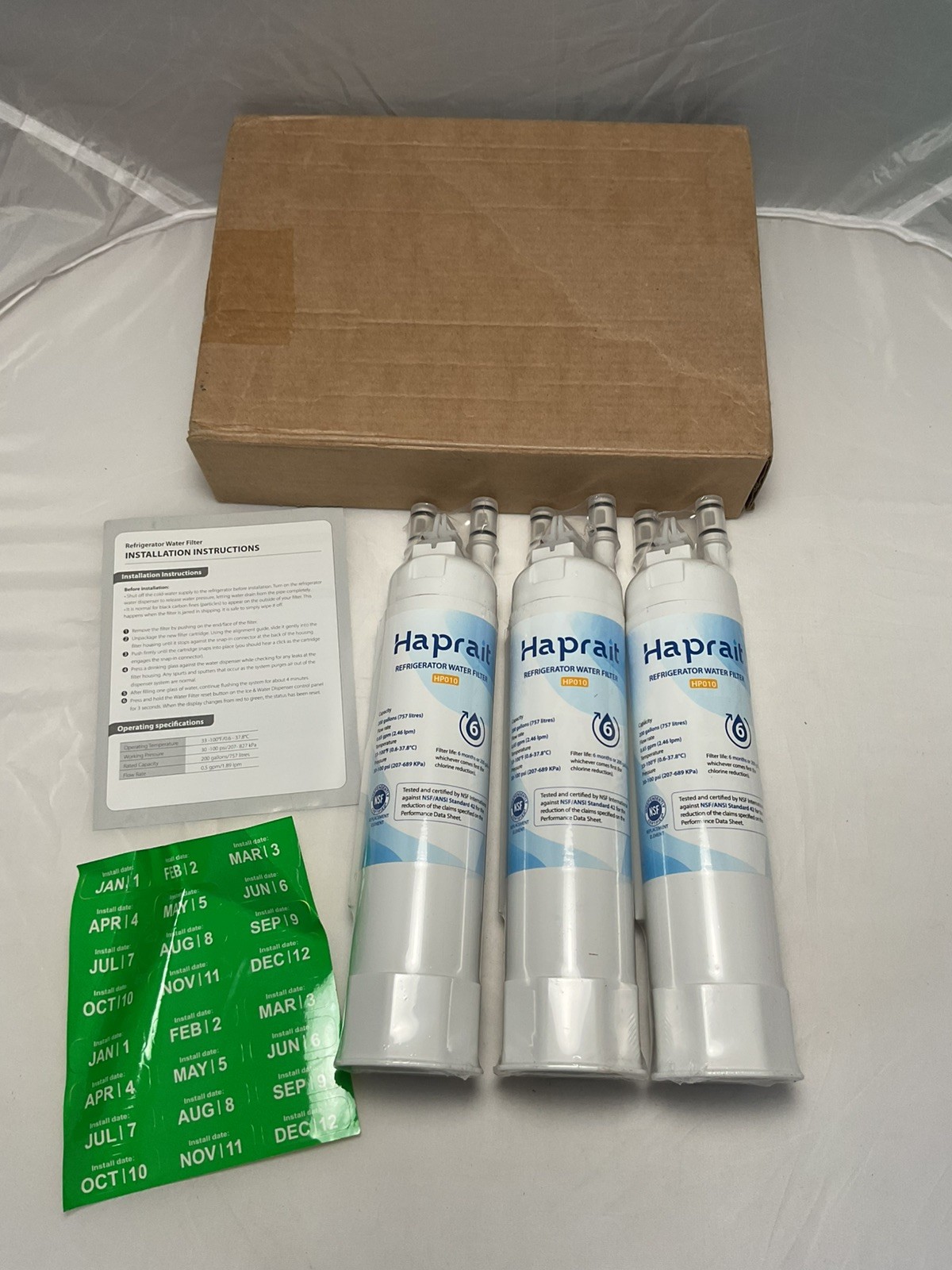 FPPWFU01 Water Filter Replacement, Compatible with EPPWFU01 PureAdvantage PWF-1