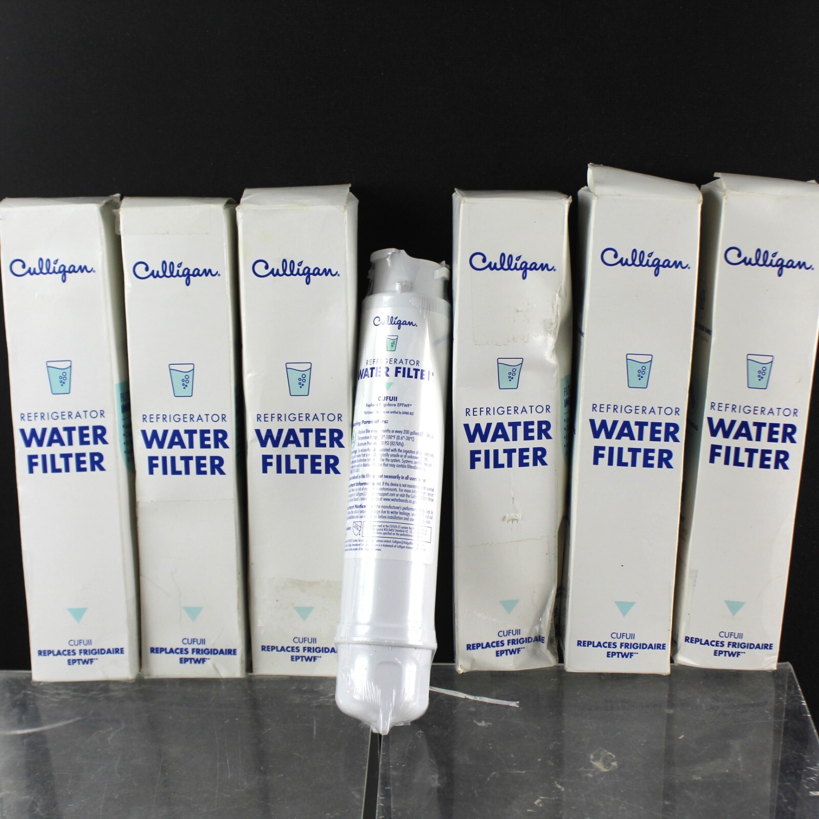 6 X New Sealed Culligan CUFUII Refrigerator Water Filter Replace 6 Months EPTWF
