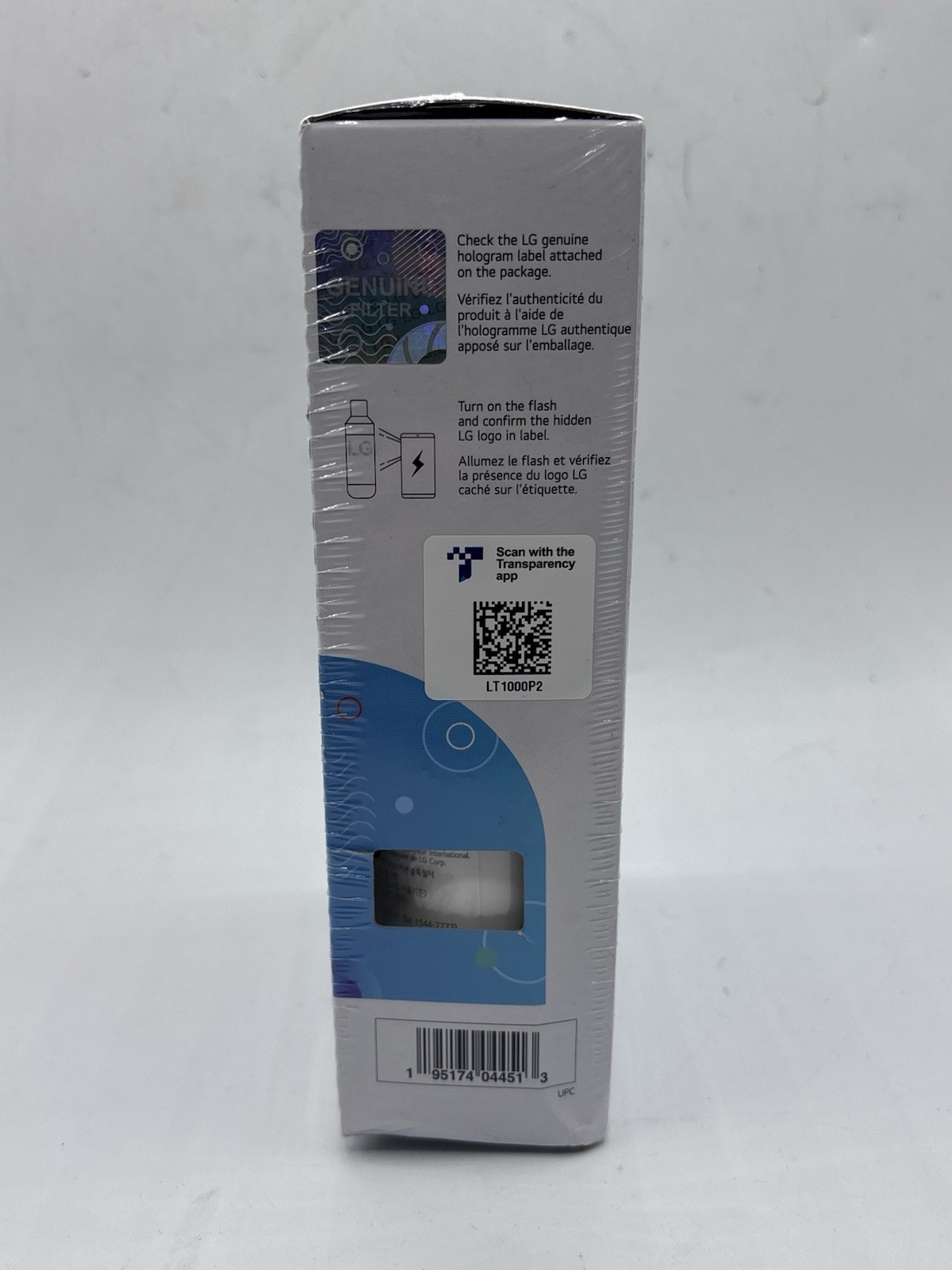 LG LT1000P2 6-Month / 200 Gallon Refrigerator Replacement Water Filter