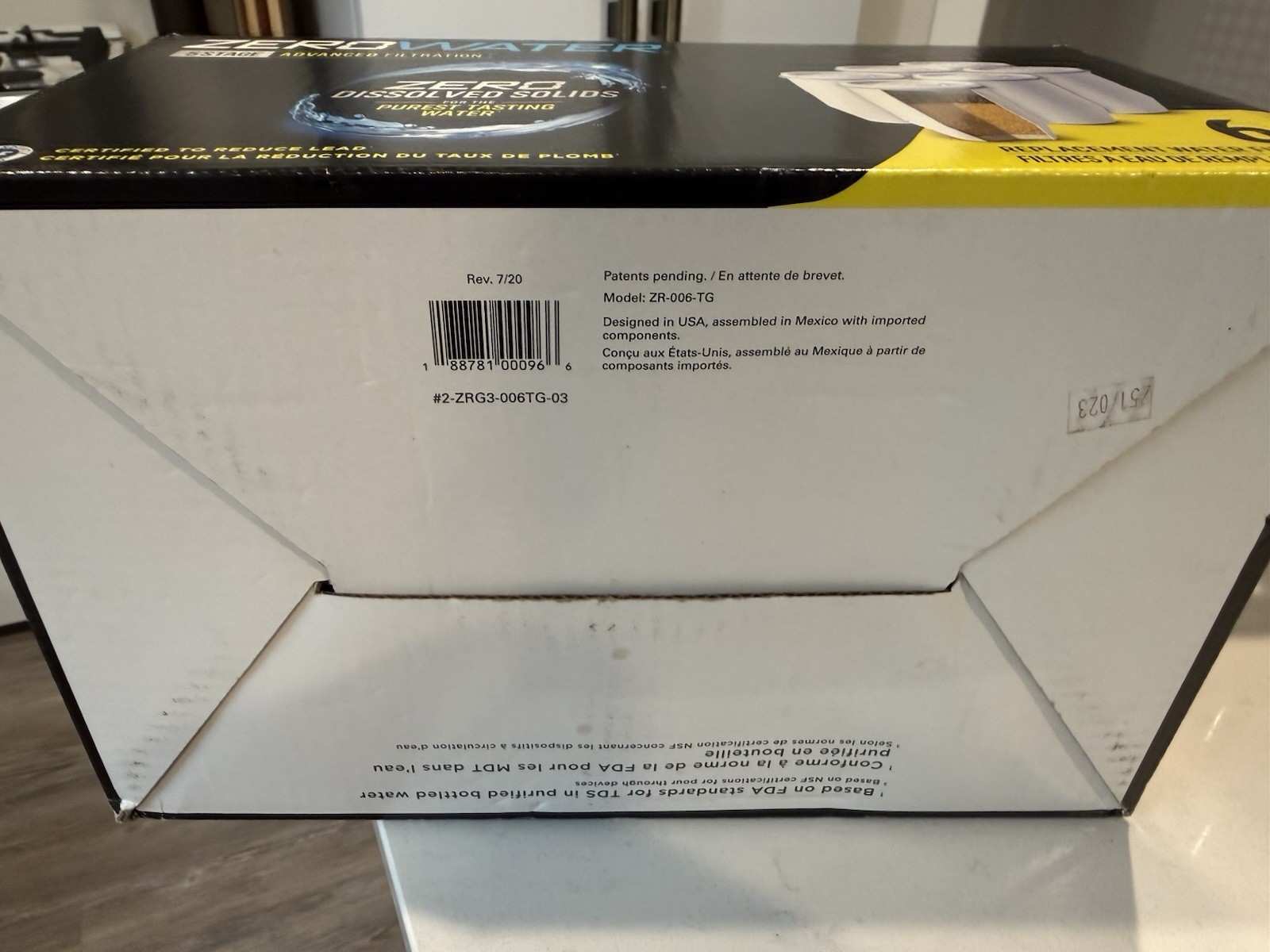 6 Pack Culligan Zero Water Filter 5 Stage Advanced Filtration ZR-006 Replacement