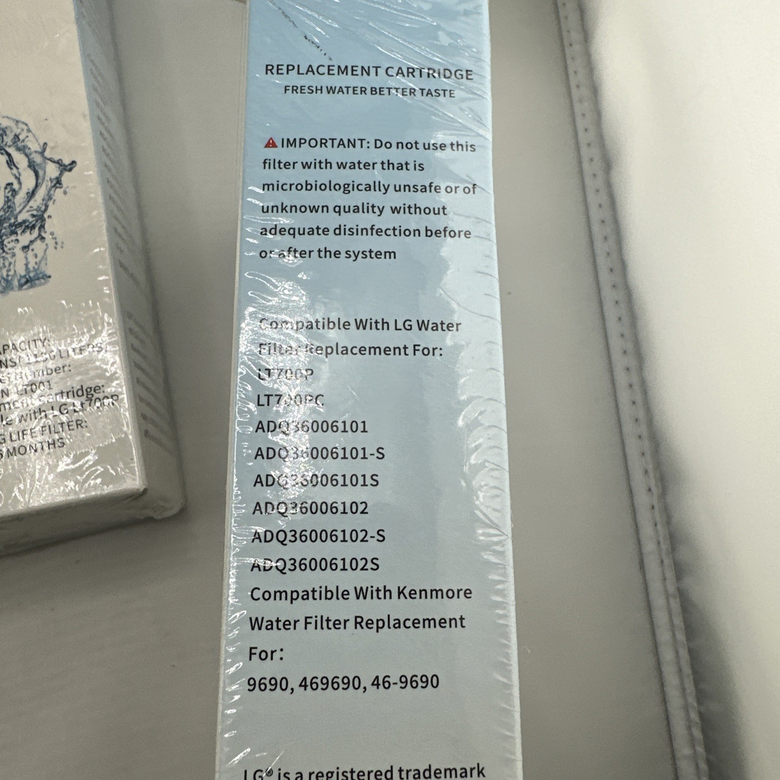 Droppic Refrigerator Replacement Filter, NEW, compatible with LG700P Lot Of 13