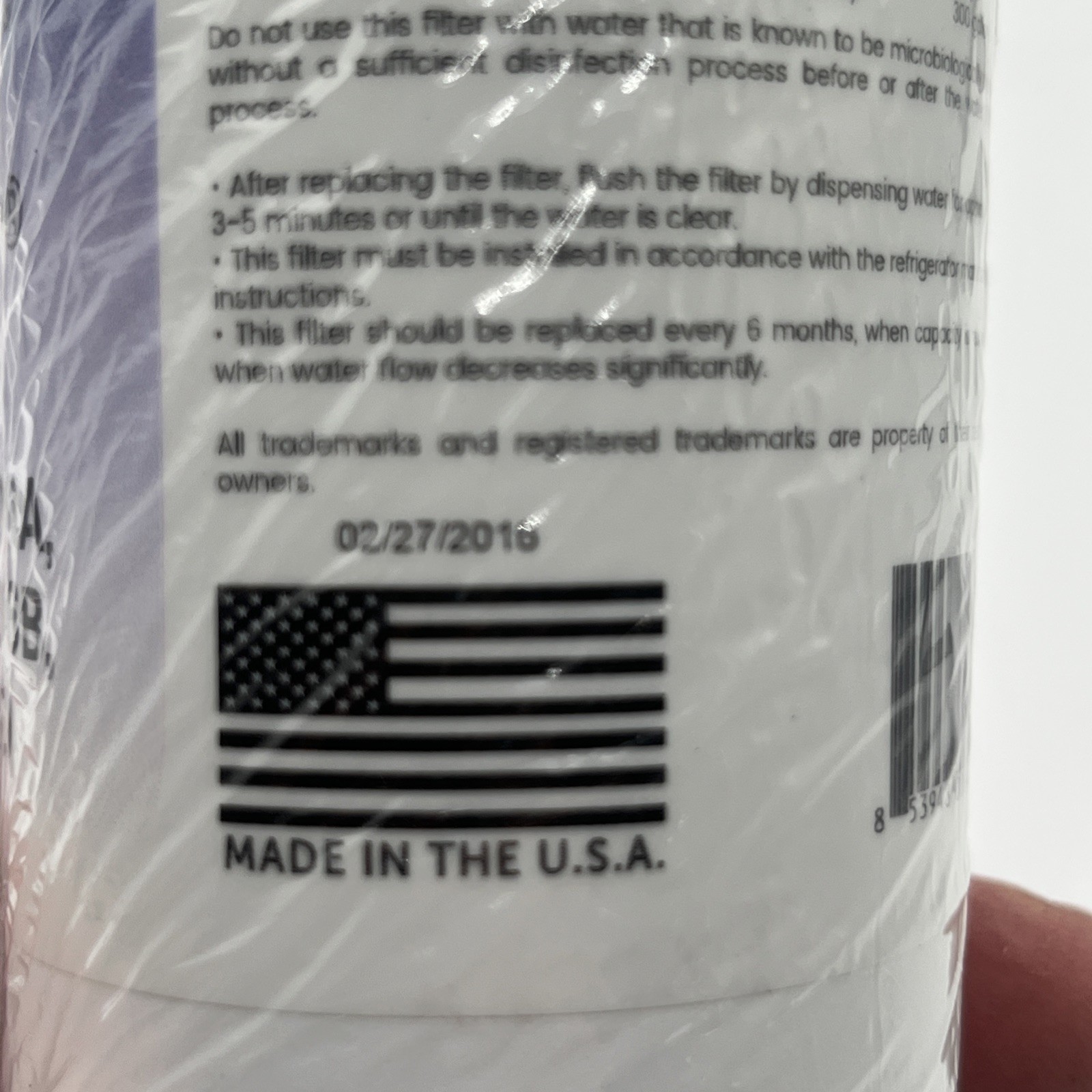 Water Filter Replacement for LG® LT600P® KENMORE® 9990 3 PACK Sealed Made USA