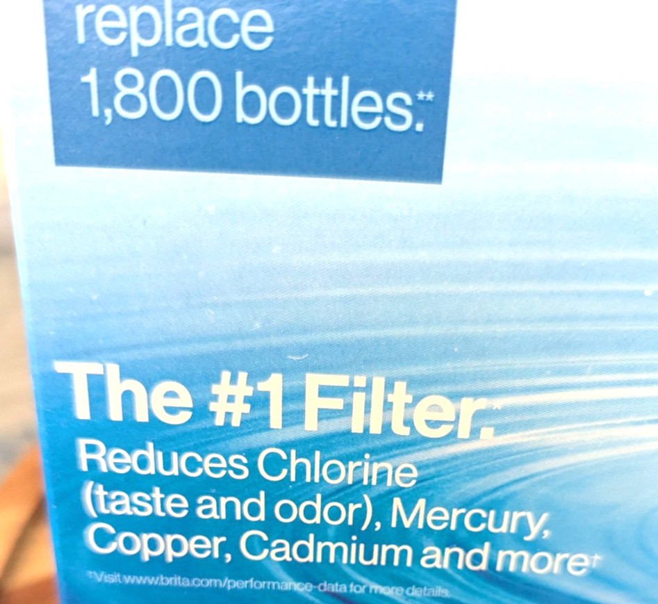 4 Brita water pitcher refill water filters for Brita factory sealed New #OB03