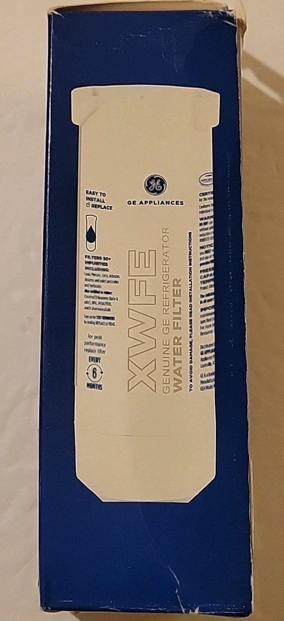 GE Appliances Genuine Refrigerator Water Filter Replacement (XWFE)