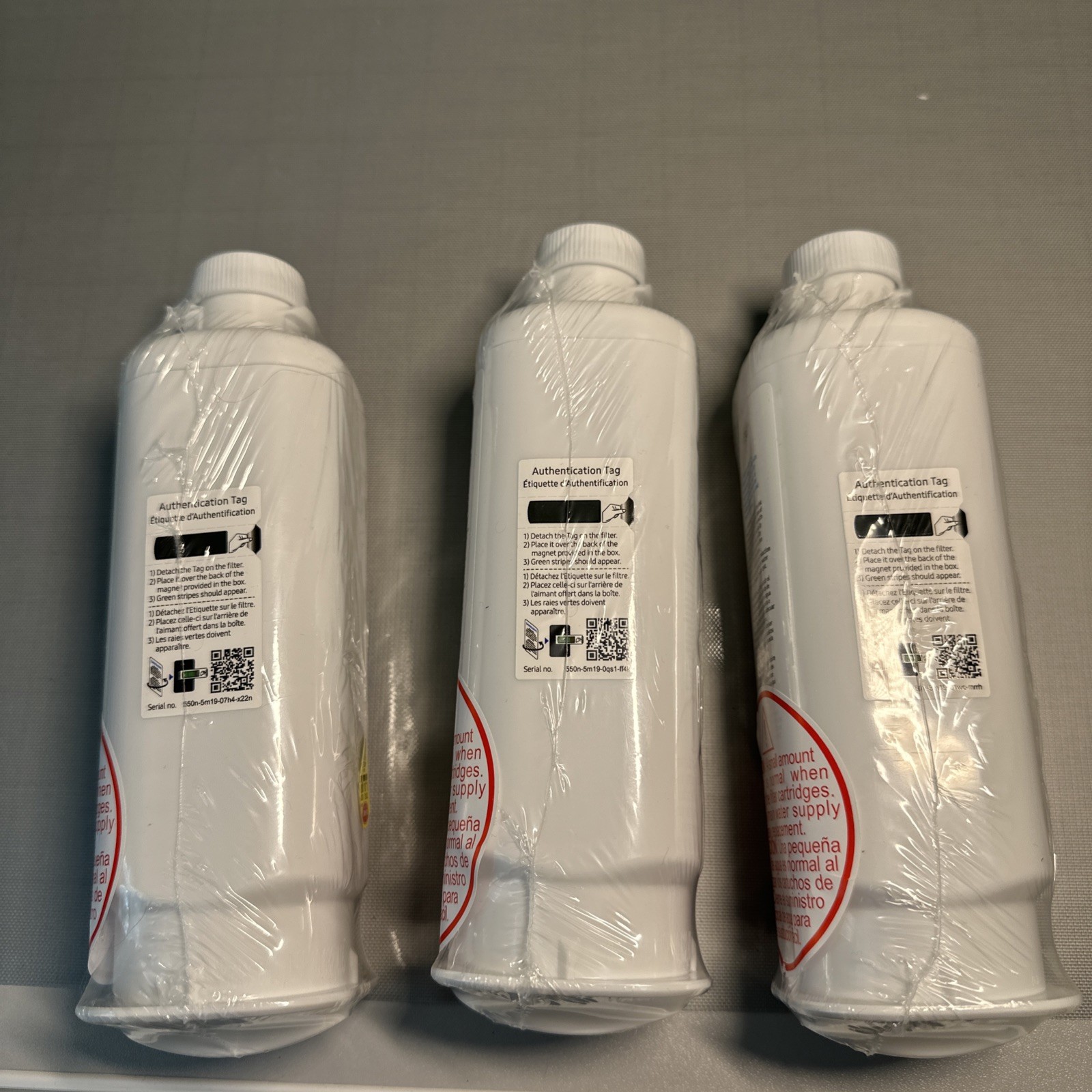 Samsung DA97-17376B HAF-QIN/EXP Refrigerator Water Filter 6 mos/300 gal 3 PACK