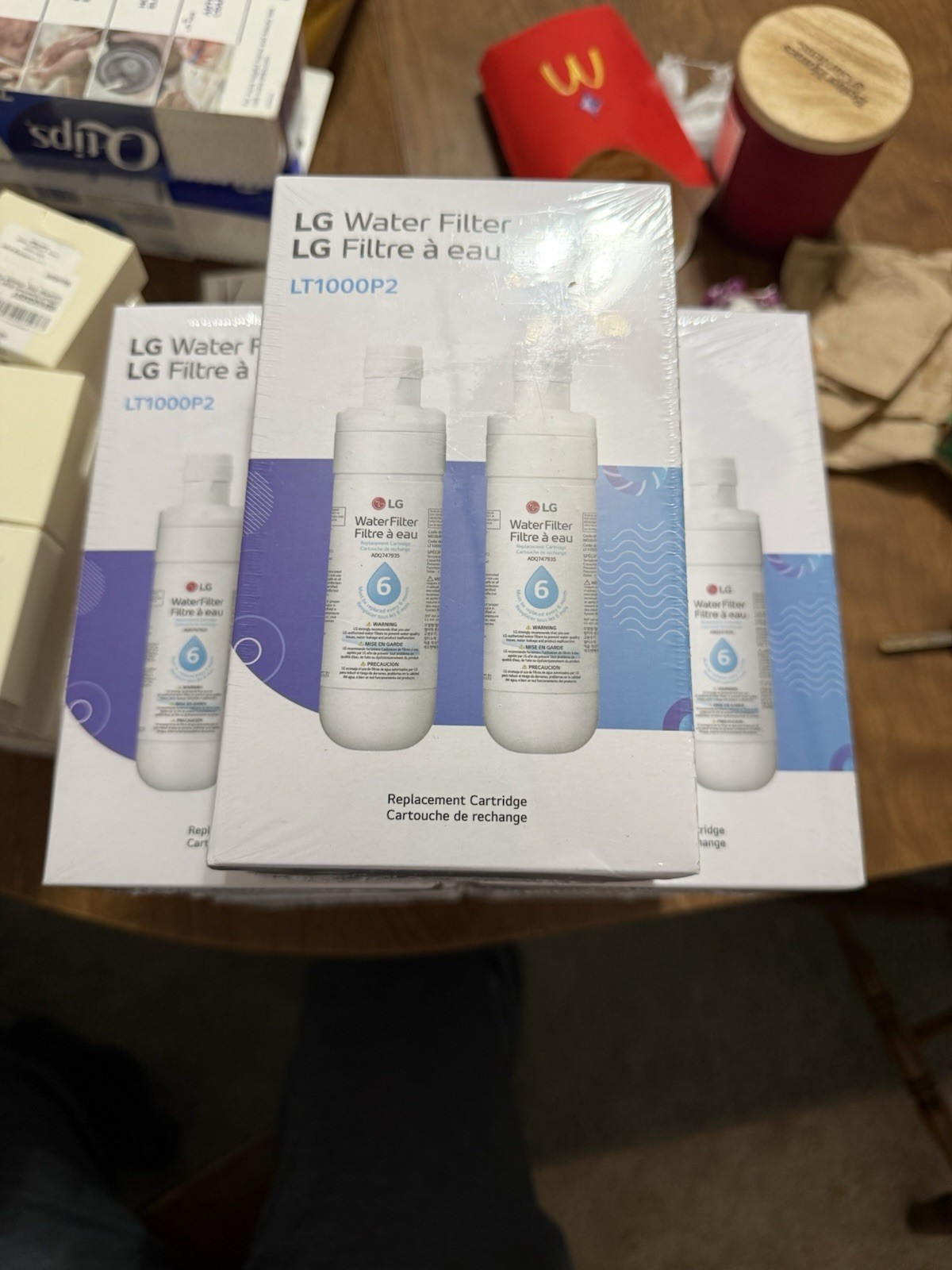 LG LT1000P2 6-Month / Refrigerator Replacement Water Filter – 10 Packs of 2