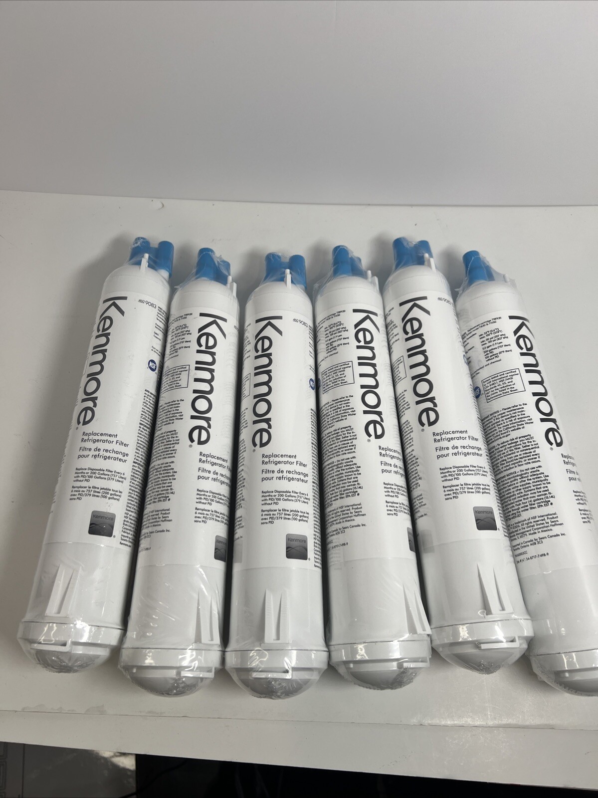 Lot Of 6 Kenmore 46-9083 Replacement Refrigerator Water Filter