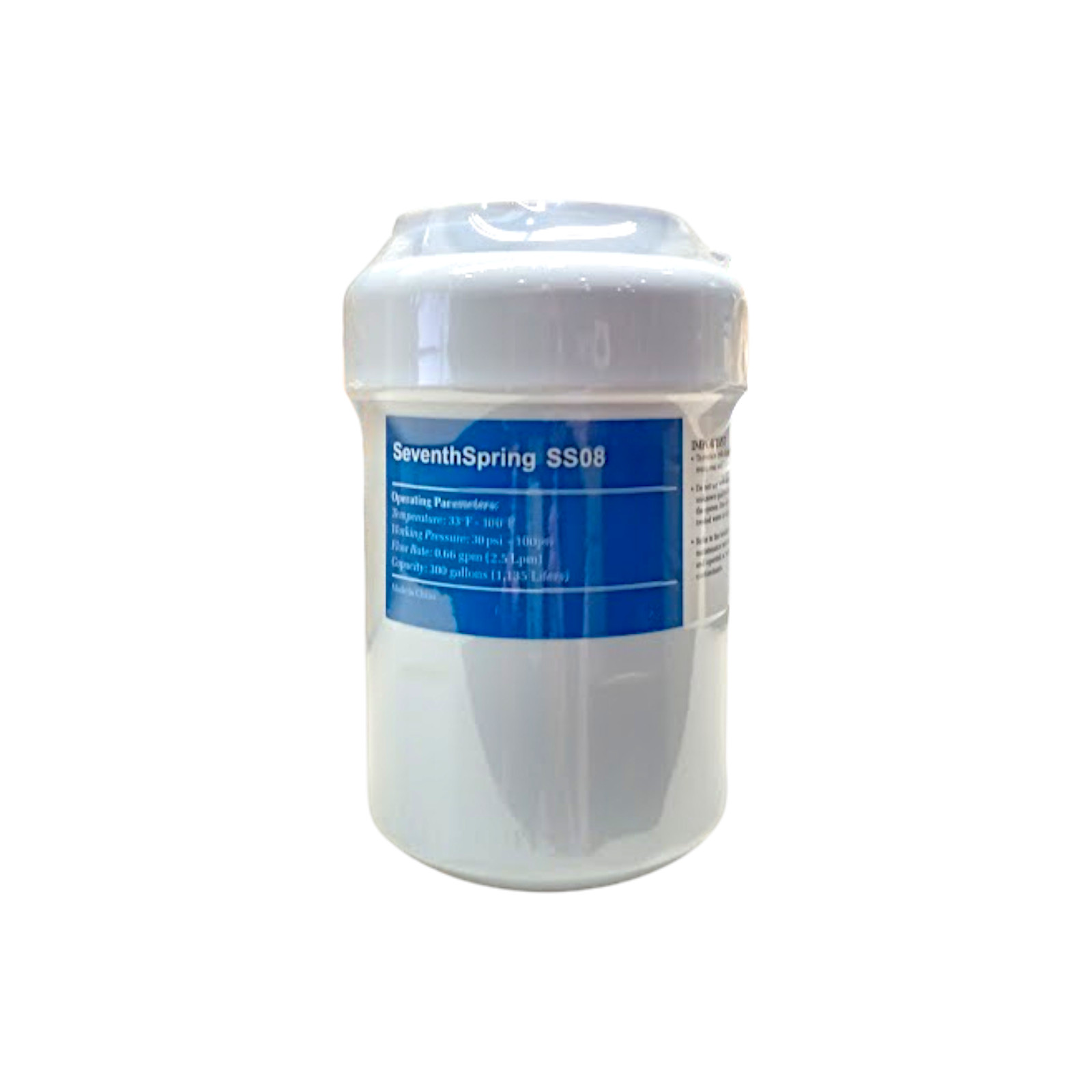 ERP SS08 Refrigerator Water Filter Replacement for GE MWF