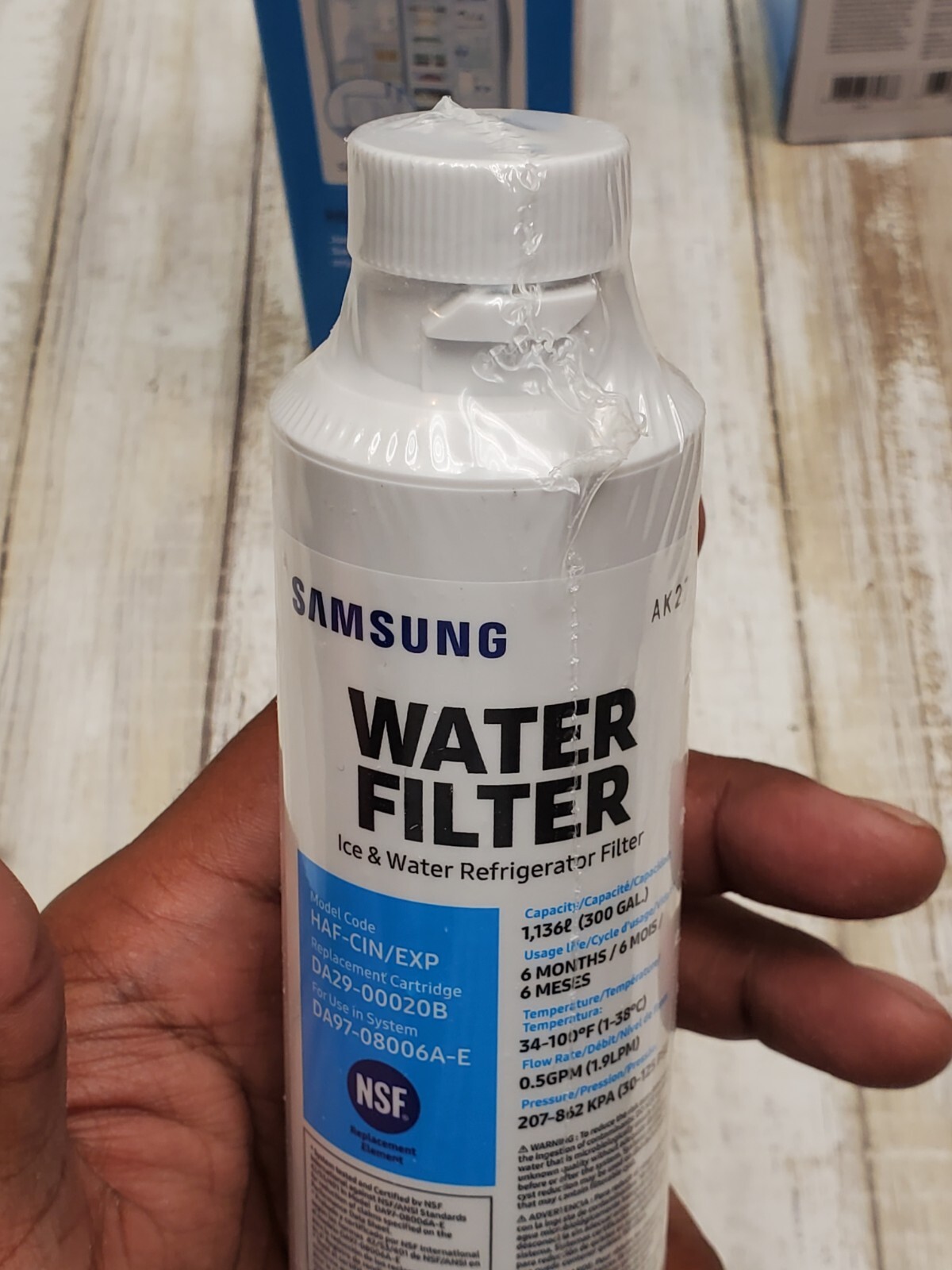 2 Pack Samsung Refrigerator Water Filters DA29-00020B