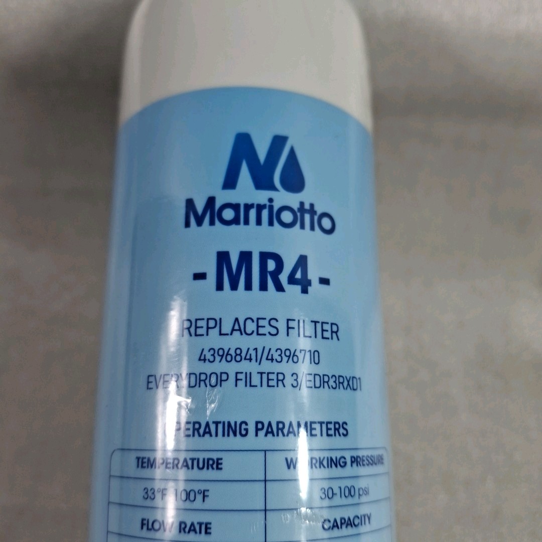 Marriotto MW4 Refrigerator Water Filter New Sealed