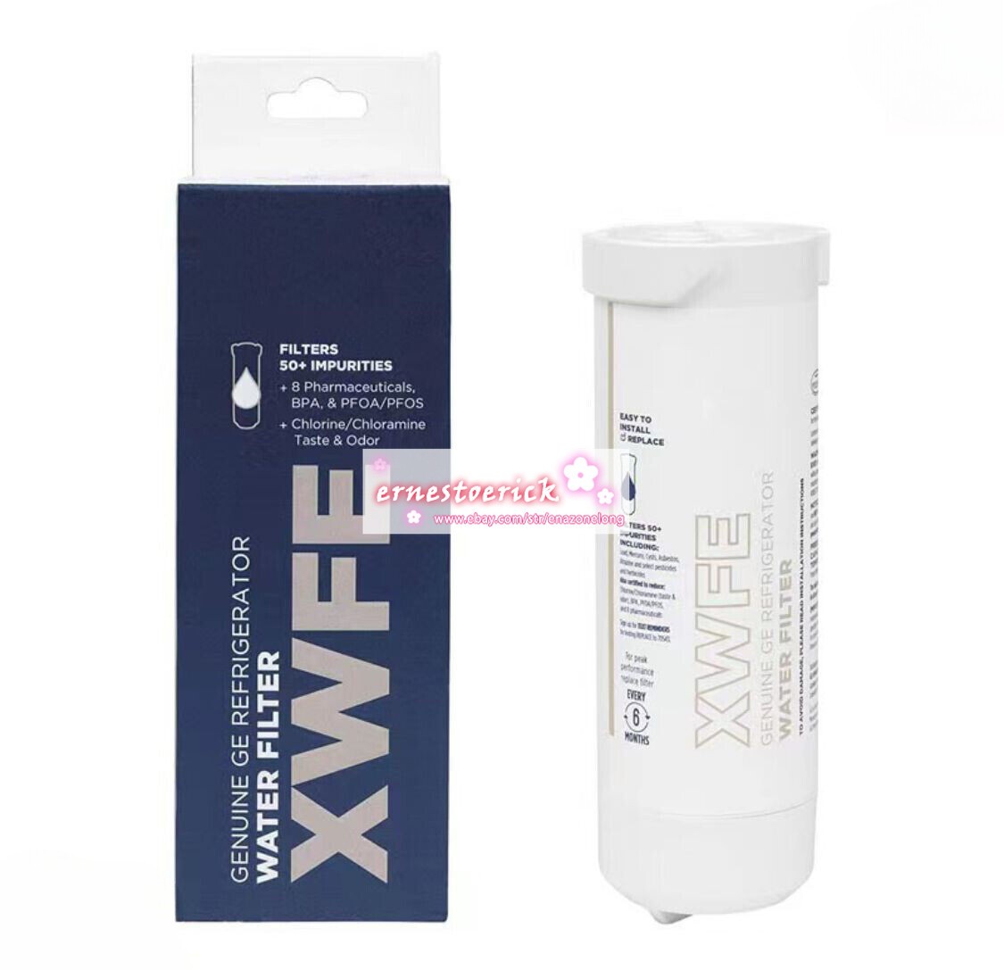 1Pack Genuine XWFE OEM refrigerator replacement water filter without chip