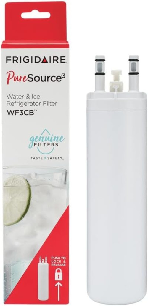 Water Filter for Refrigerators 1 Count Reduces BPA Asbestos and Pharmaceuticals