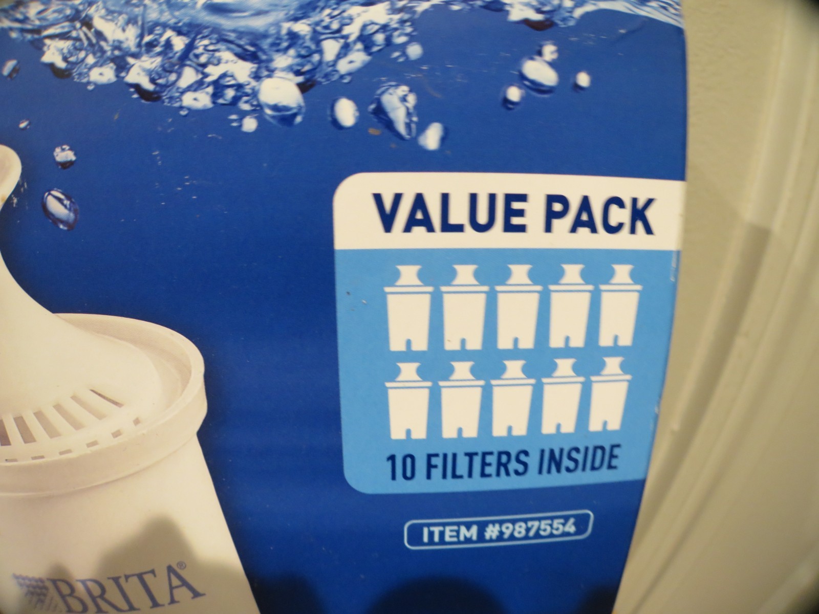Brita Replacement Pitcher Filters – 10 Pack 987554 Genuine OEM Standard NEW