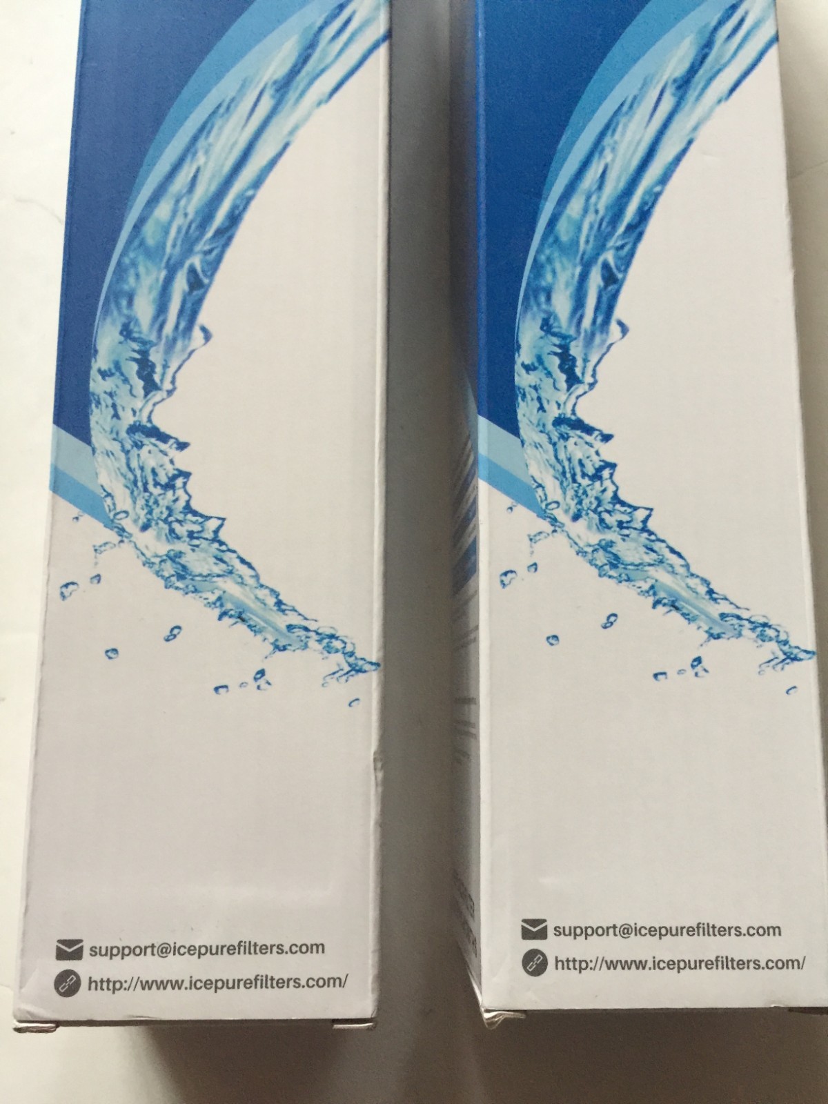 2 packs ICEPURE RWF1000A-S Refrigerator Water Filter LT600P, 469990,