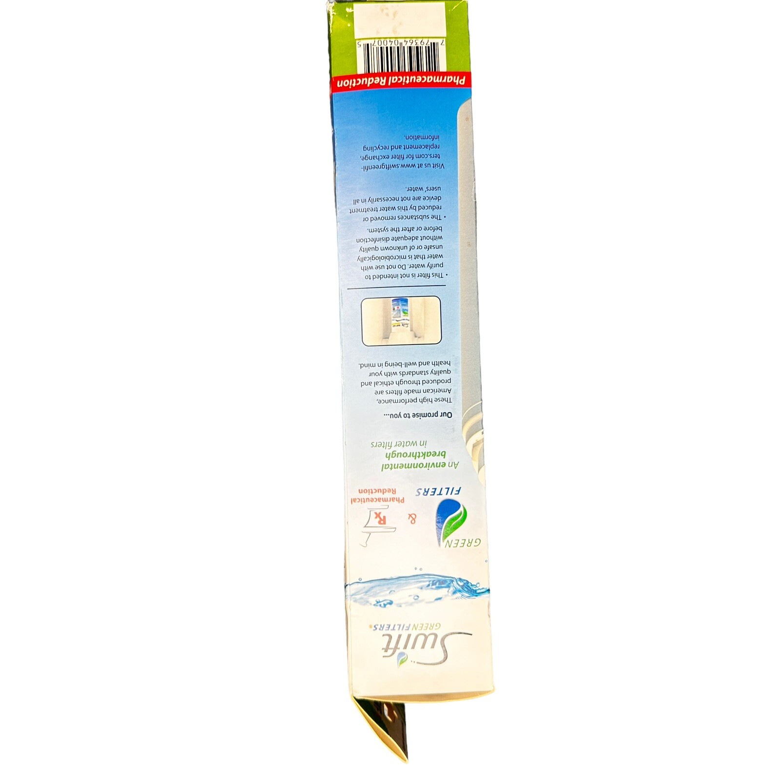 Lot Of 2 Replacement GE MSWF Refrigerator Water Filters SGF-MSWF