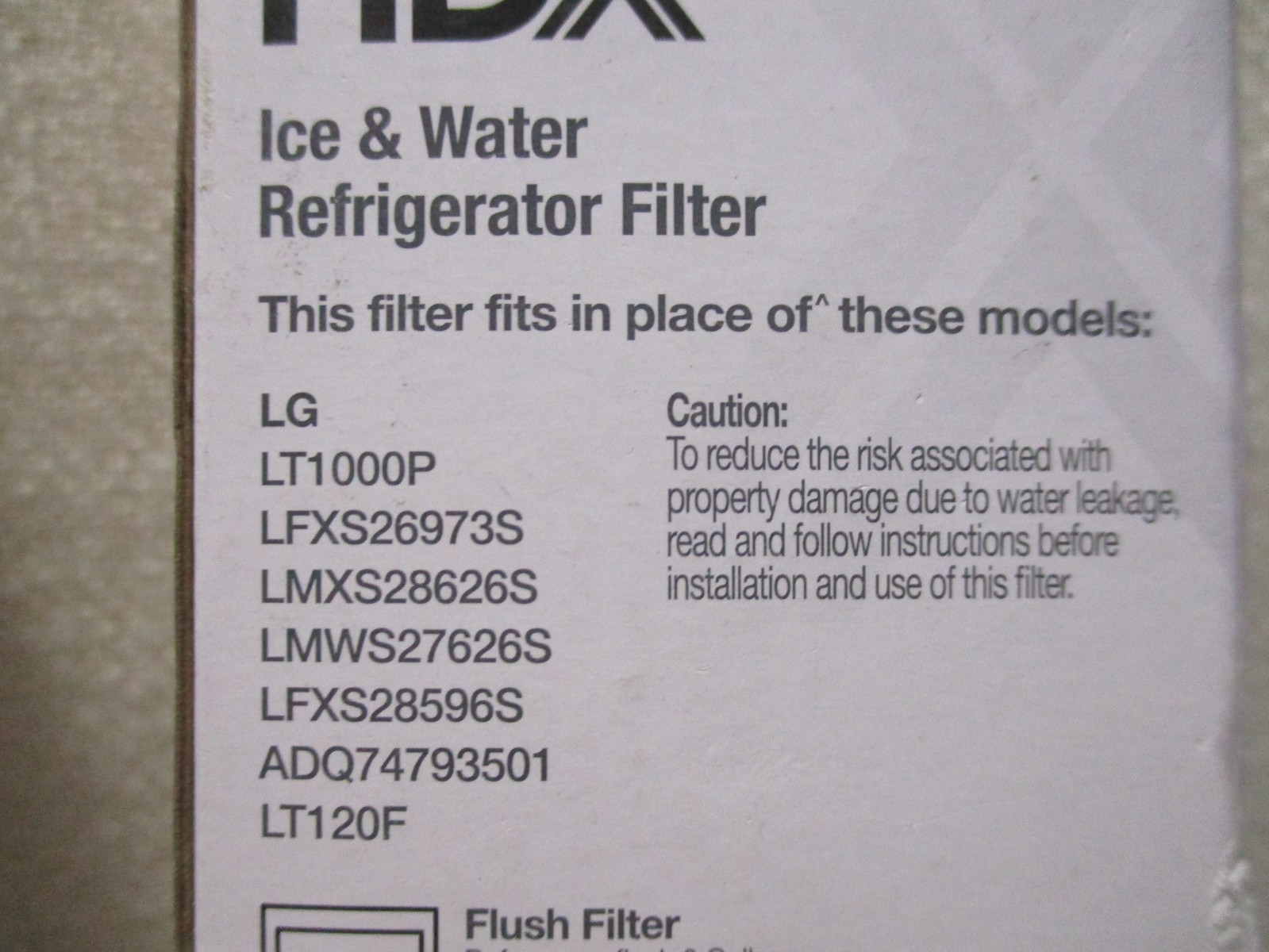 Genuine OEM EQL-1-S LG Water Ice Filter Replacement Cartridge LT1000P NEW Sealed