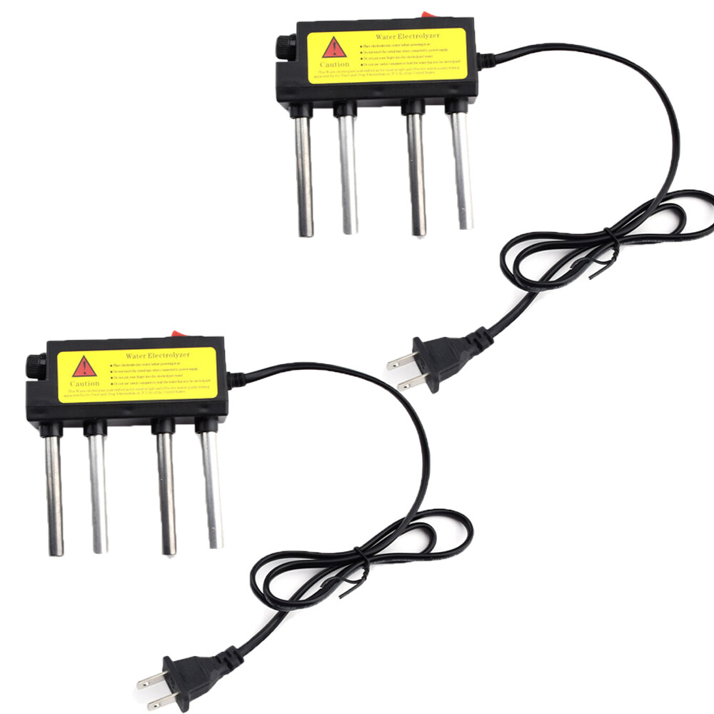 2pcs 110V-220V Water Electrolyzer Test Electrolysis Water Purity Meter PH Tester