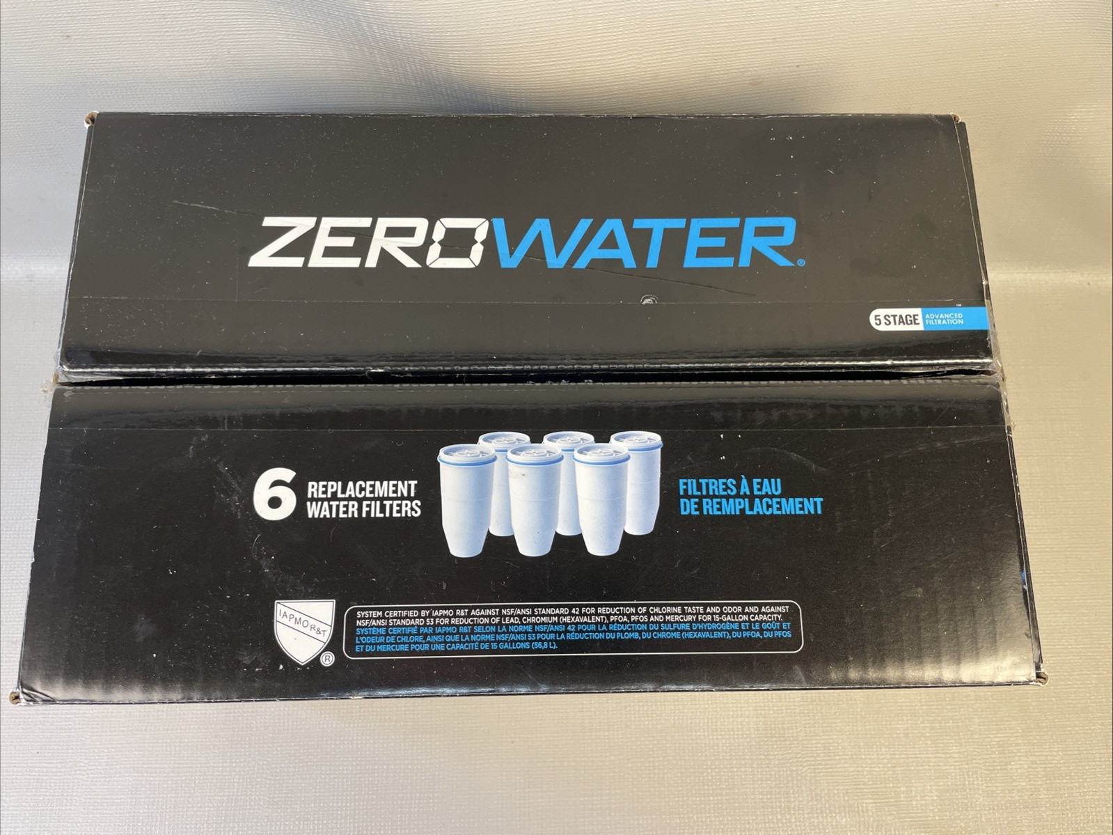 4-ZeroWater Replacement Water Filters 4-Pack BPA Free 5 Stage Brand New ZR-006
