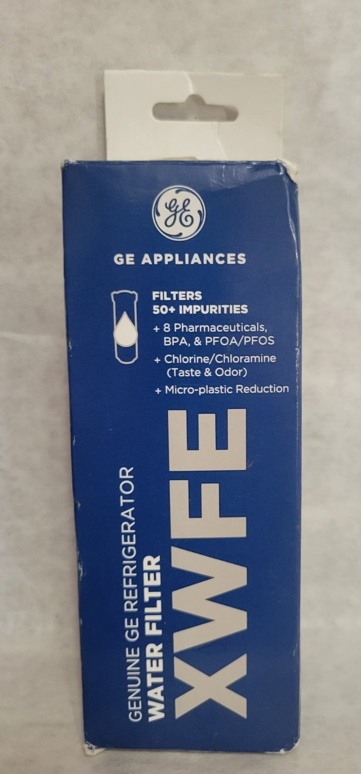 GE XWFE Refrigerator Water Filter Genuine Replacement Cartridge Sealed NOB
