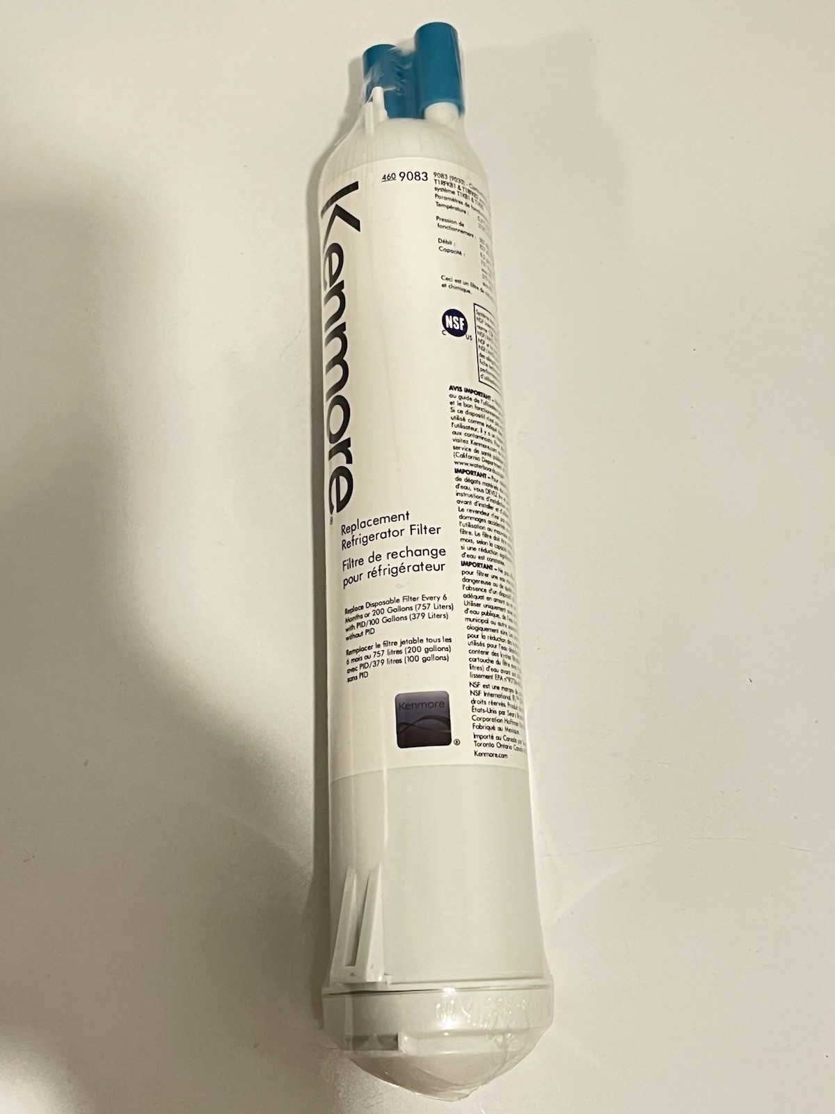 Genuine OEM 9083 Kenmore 4609083 Replacement Refrigerator Water Filter 4609083