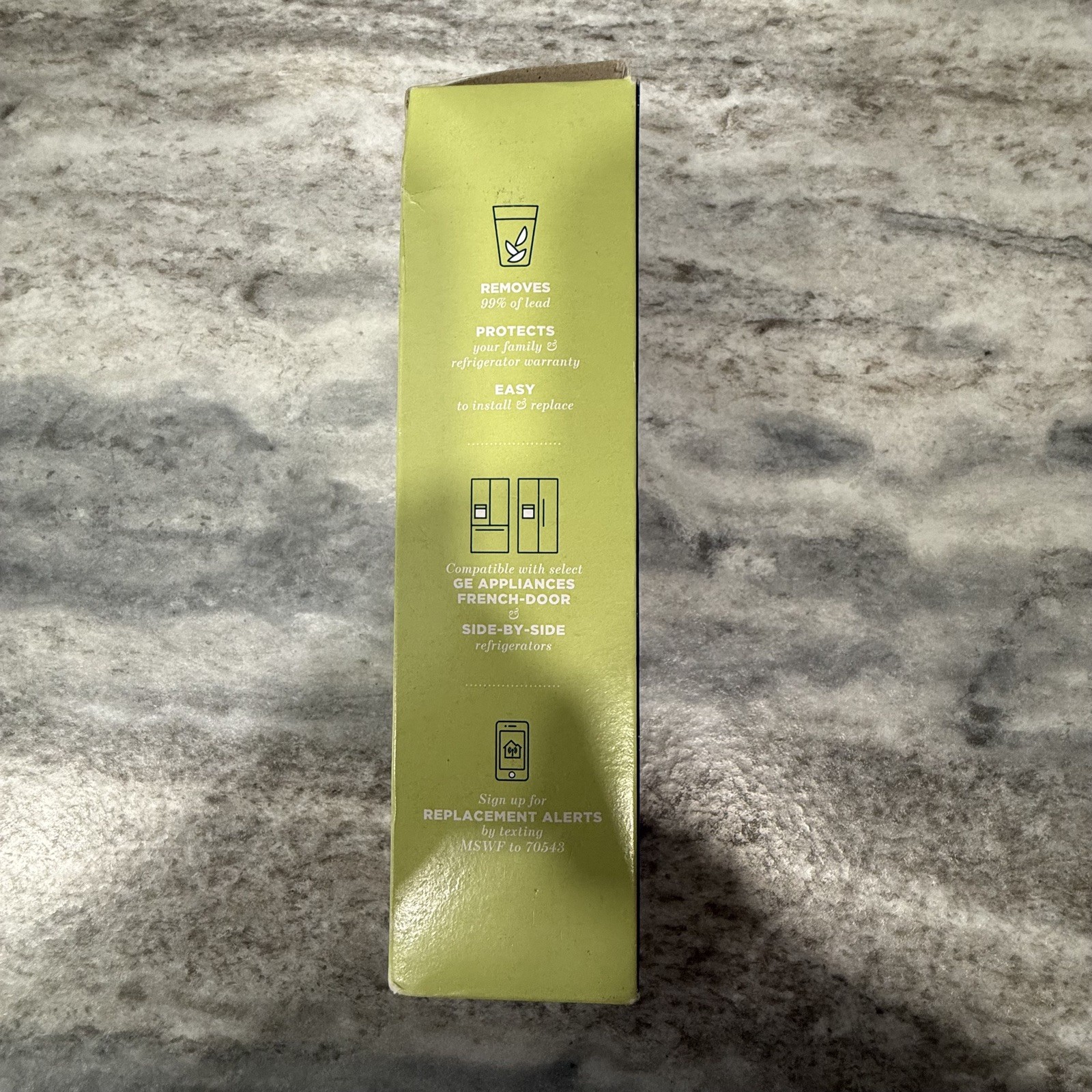 Water Filter Genuine GE MSWF SmartWater Refrigerator Water Filter – Sealed