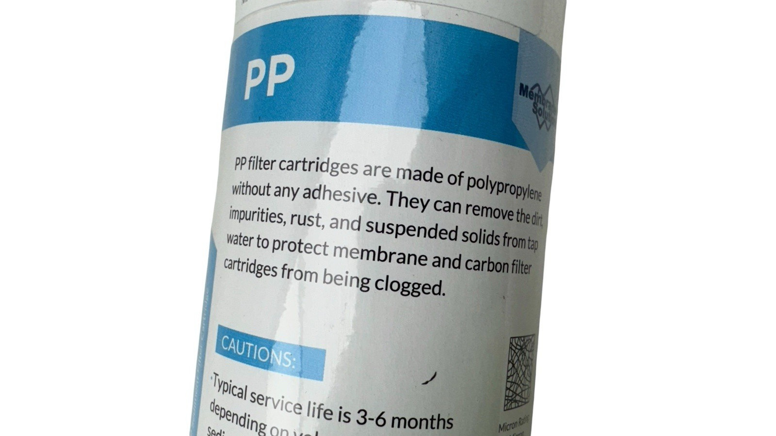 Membrane Solution 10″x2.5″ Whole House Sediment Water Filter MPP-F10-5 Lot of 6