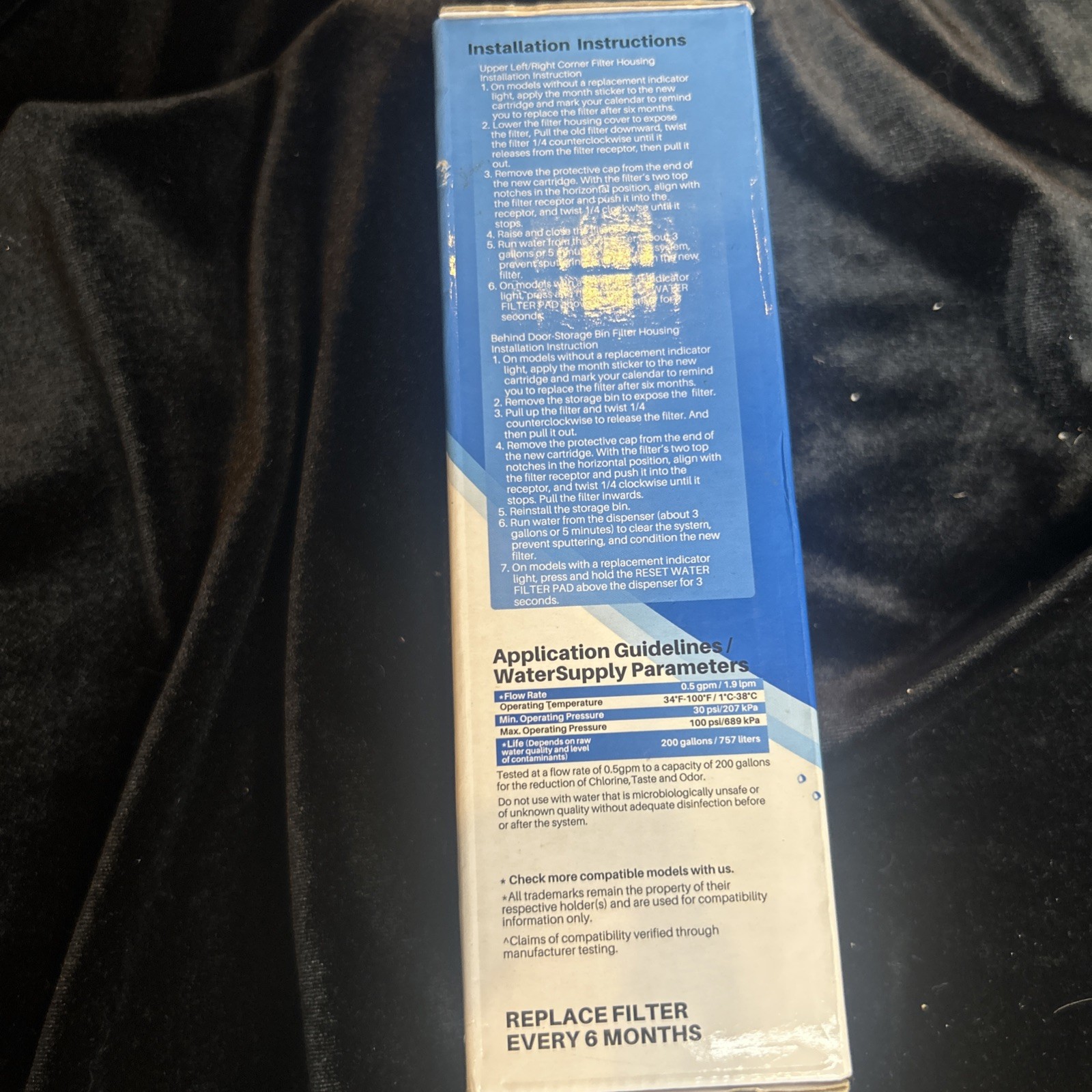 IcePure RWF4700AC Refrigerator Water Filter 3 Pack, AF004