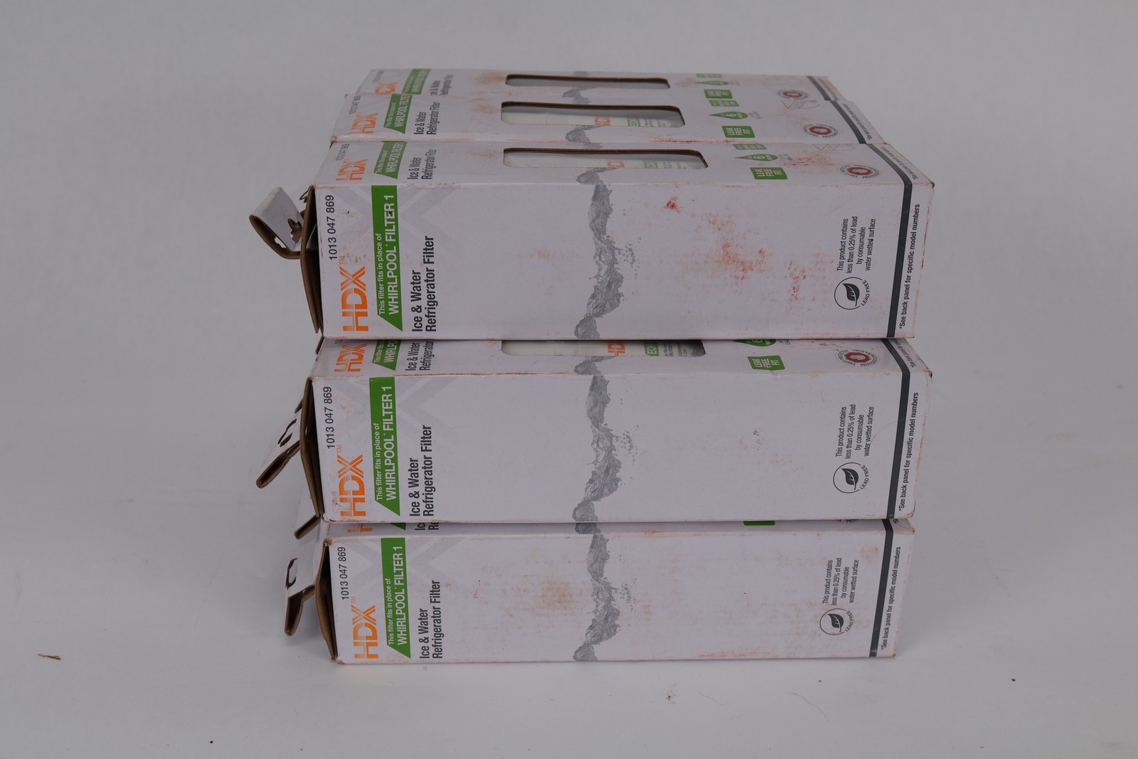 HDX 1013 047 869 Ice and Water Refrigerator Filters Whirlpool Filter 1 Lot of 11