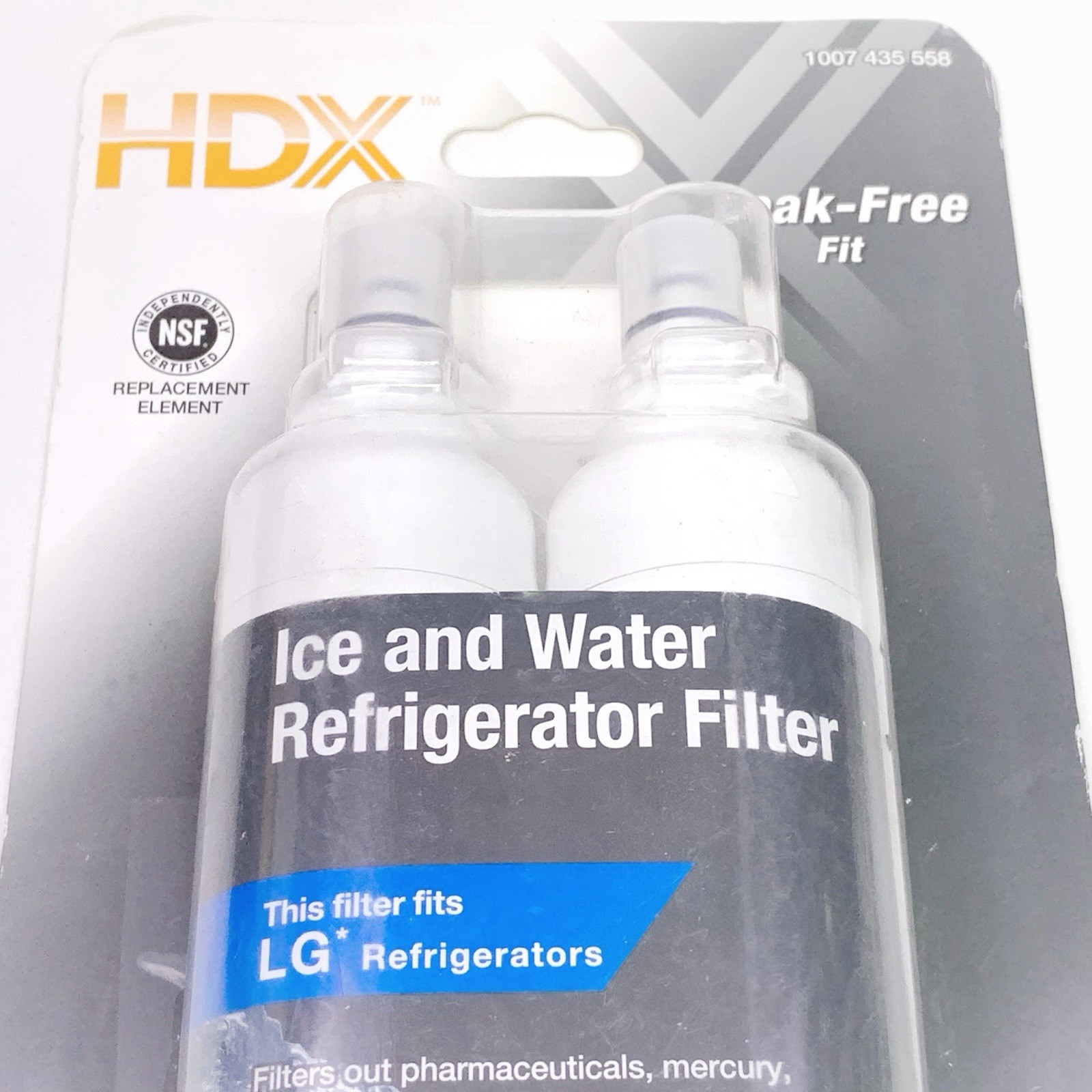 HDX FML-4 Ice and Water Refrigerator Filter Replacement For LG LT800P 2 Pack