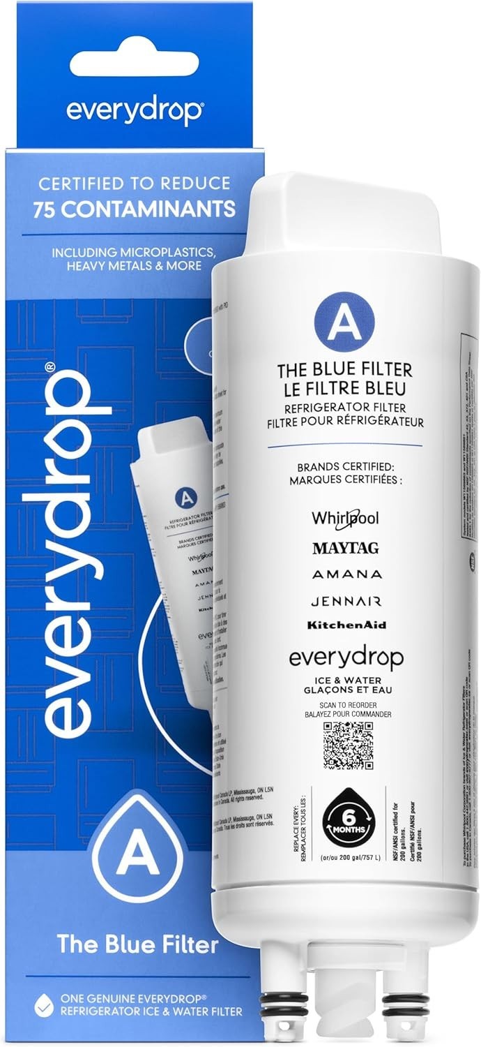 Refrigerator Water Filter A EDRARXD1, Single Pack Compatible with Everydrop