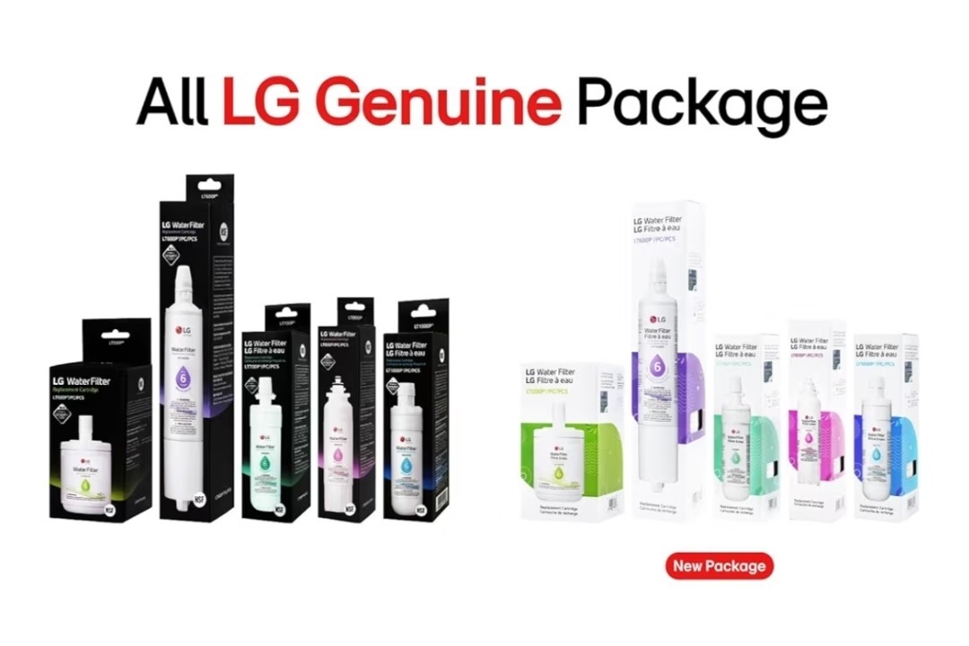 LG LT1000P2 6-Month / 200 Gallon Refrigerator Replacement Water Filter, Reduces