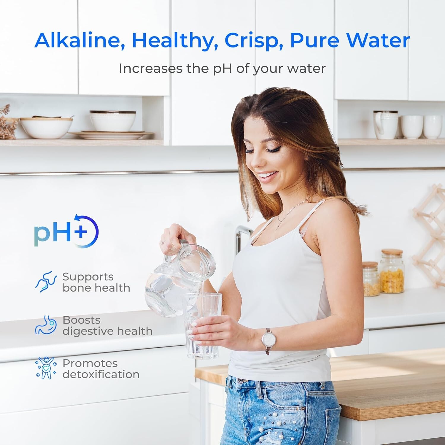 Waterdrop Alkaline Water Filter, Replacement for Berkey® BB9-2® Black Filters