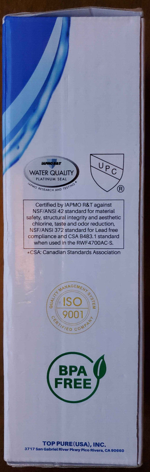 2 ICEPURE RWF4700AC Replacement Refrigerator Water Filters For LG Kenmore/Sears