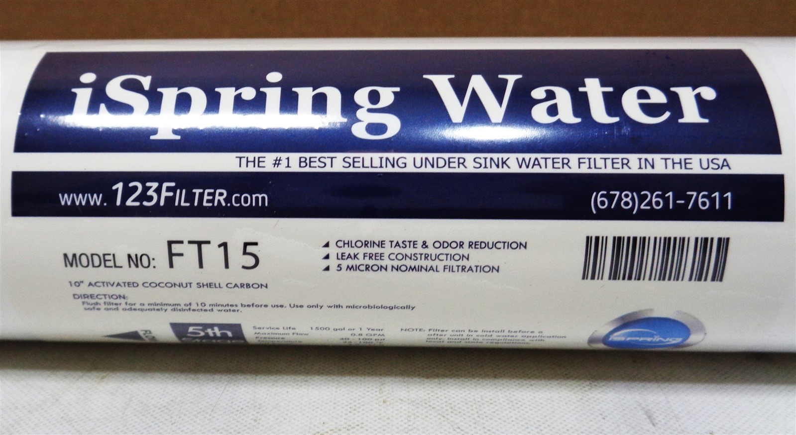 iSpring F9K 1-Year 6-Stage Water Filter Replacement Pack with Alkaline RO System