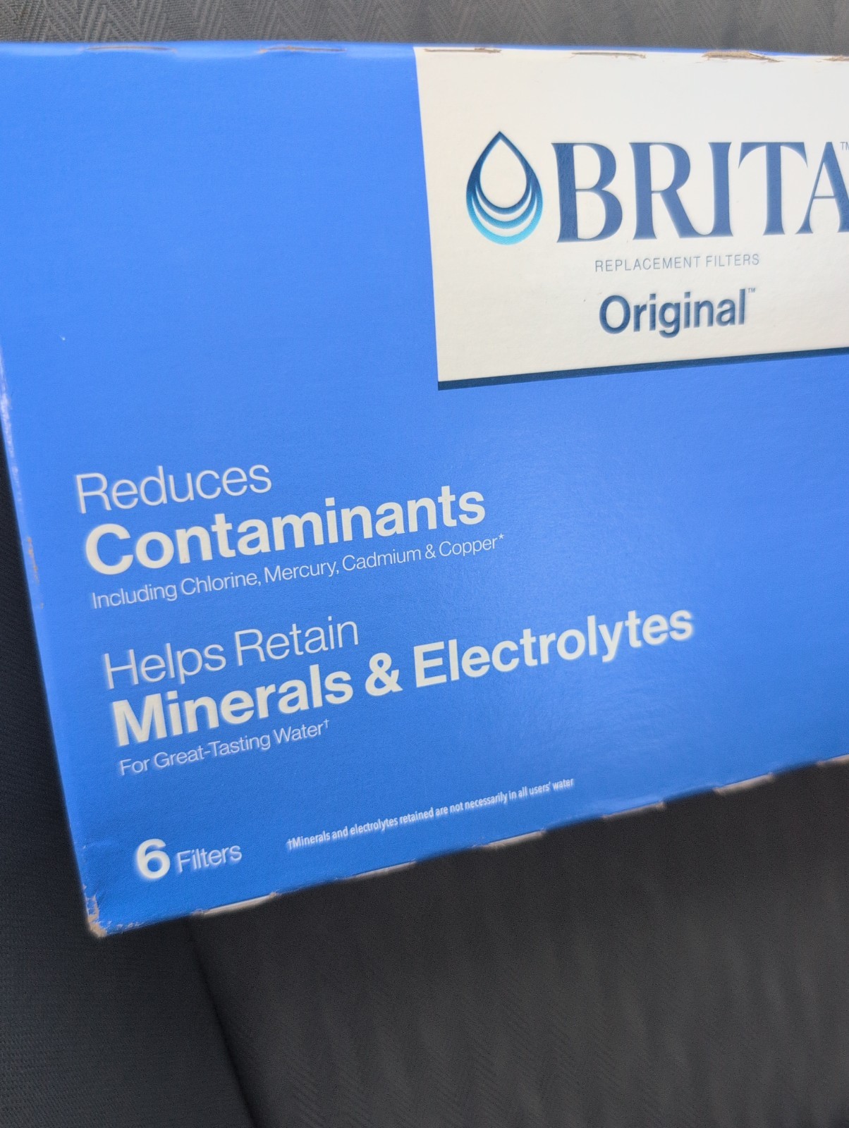 3X 6 Pack (18 Total) Brita Standard Water Filter Replacement