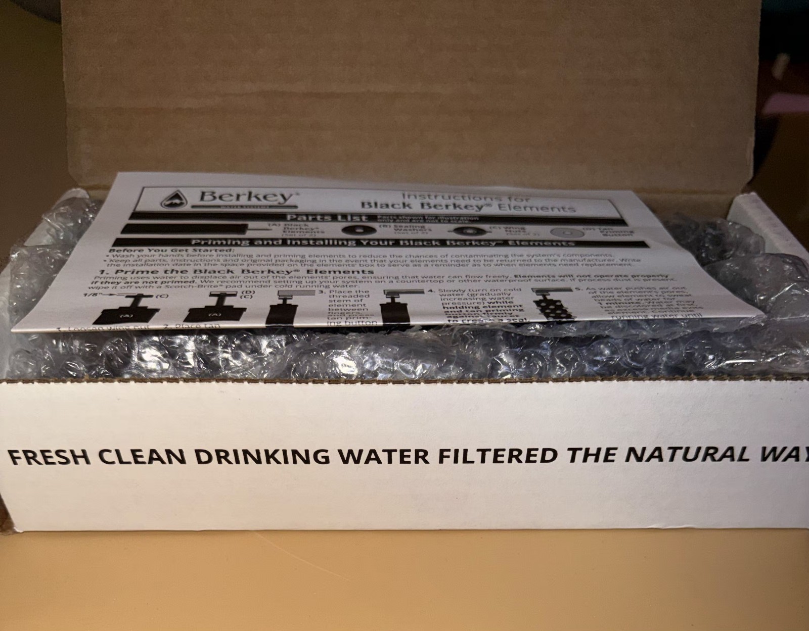Black Berkey® Filters BB9-2 Authentic Cartridge New